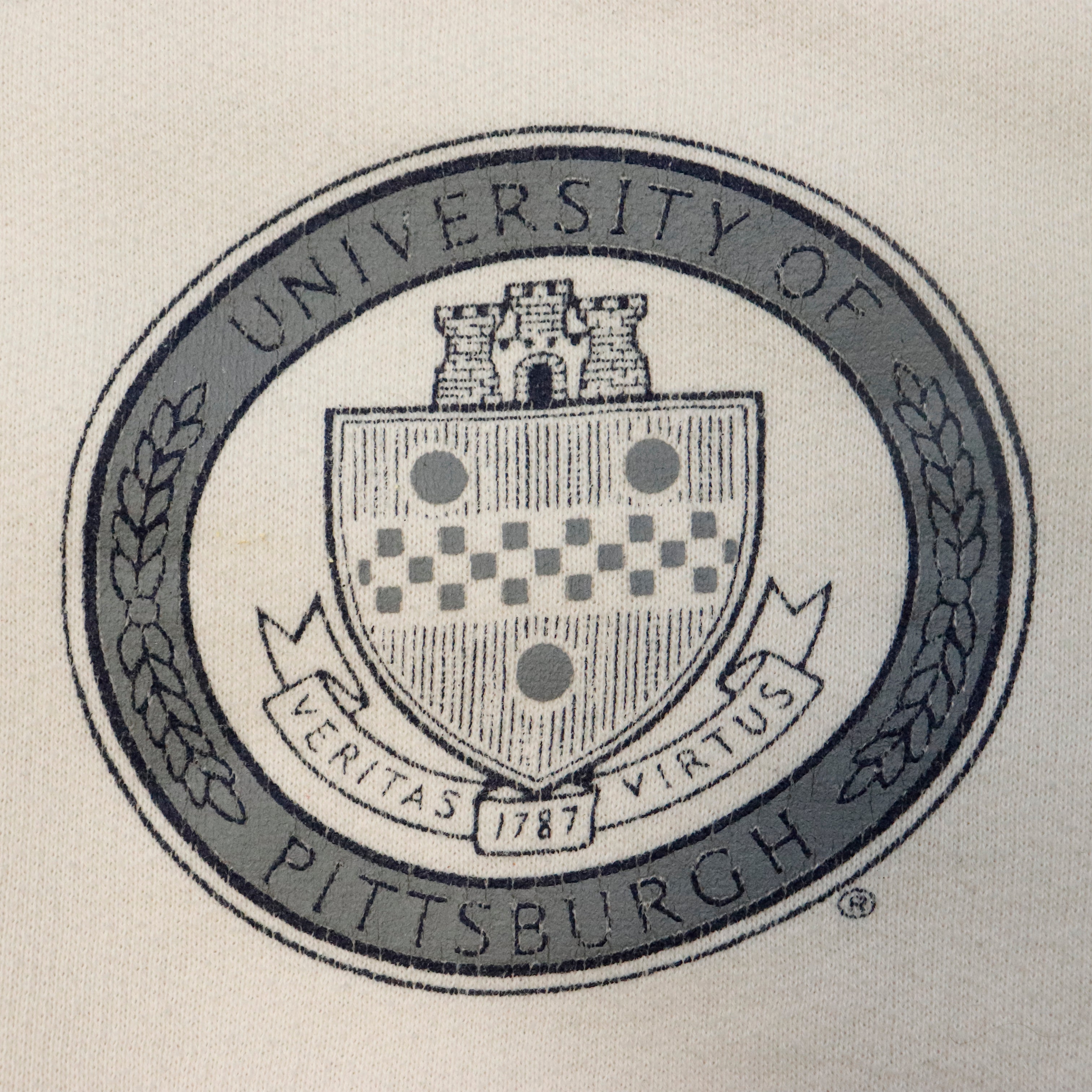 Vintage Gear for Sports University of Pittsburgh mock neck sweatshirt Size L