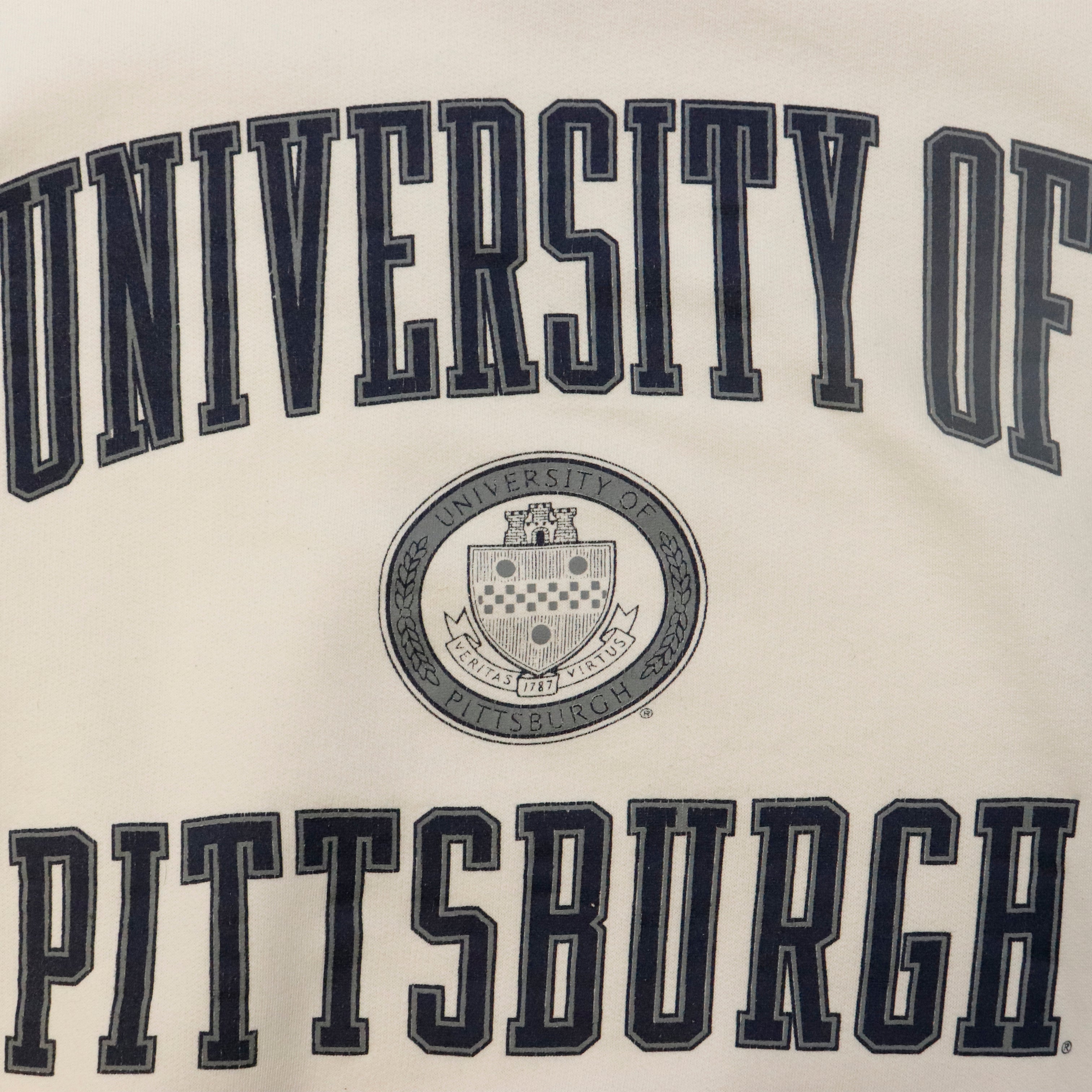 Vintage Gear for Sports University of Pittsburgh mock neck sweatshirt Size L