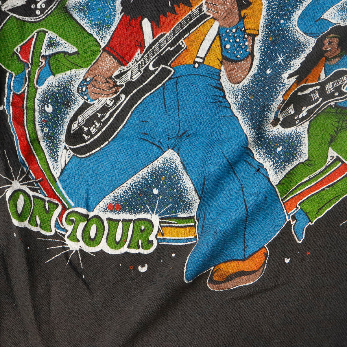 Vintage 80s Ted Nugent Legend Valley Jam Graphic T-Shirt Size M