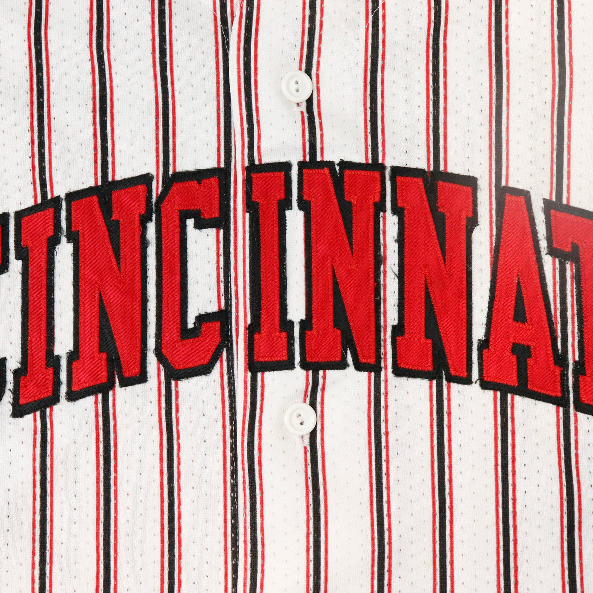 Vintage Majestic Cincinnati Pinstripe Baseball Jersey Size L