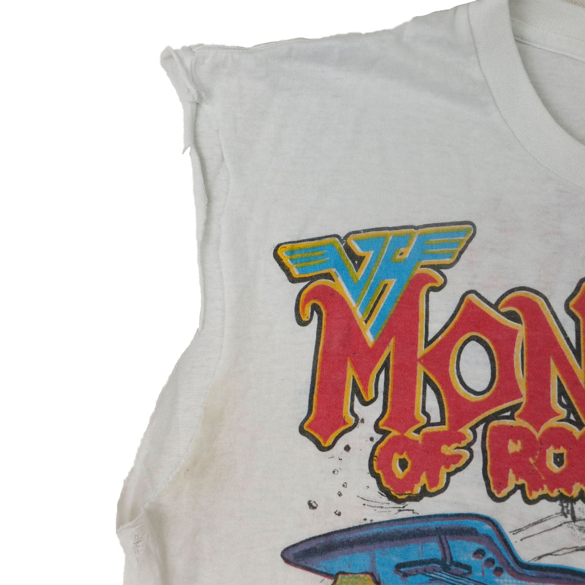Vintage Monsters of Rock Graphic Tank Top Size L Van Halen Metallica and more