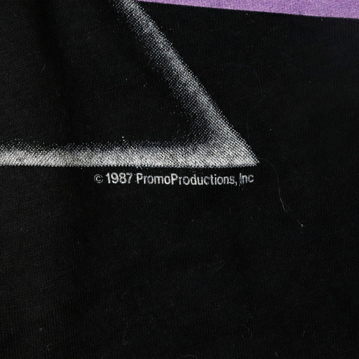 Vintage Pink Floyd Prism Graphic Raglan T-Shirt Size Large 80s