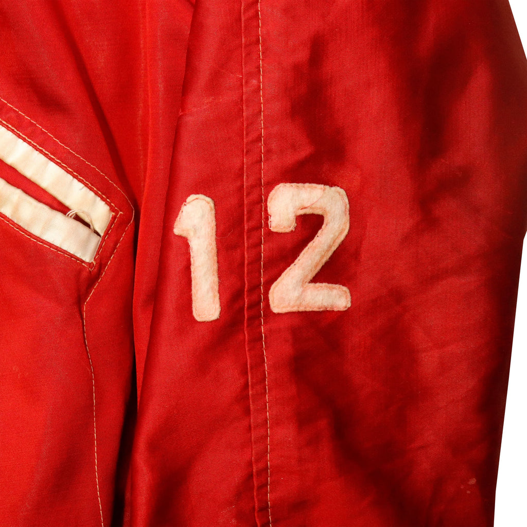 Vintage 40s Sandow Sportswear Alberni Athletics Satin Jacket