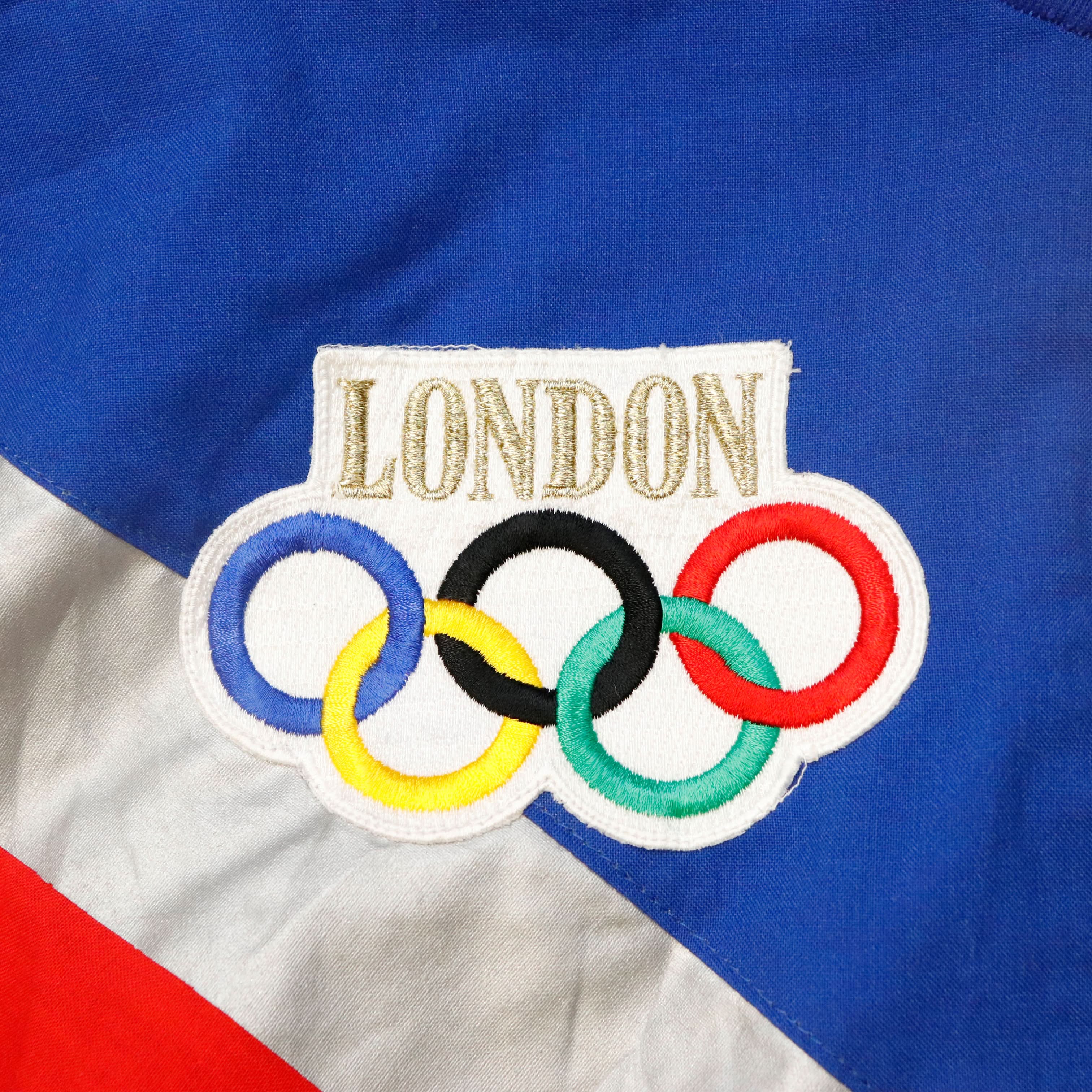 Vintage 80s Adidas London Olympic Games Crewneck Sweatshirt Size M