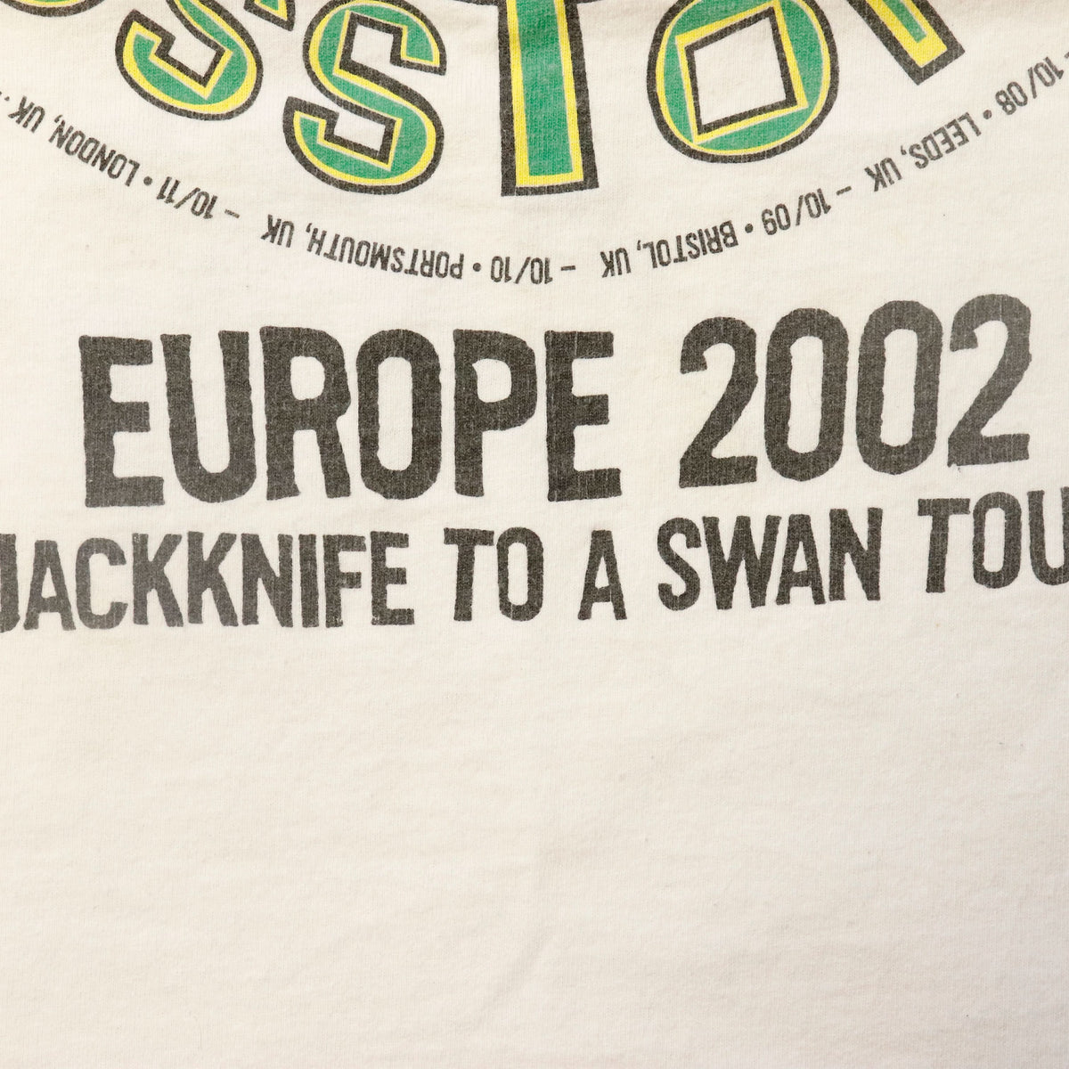 Vintage Sonar Mighty Mighty Bostones 2002 Ringer T-Shirt Size M