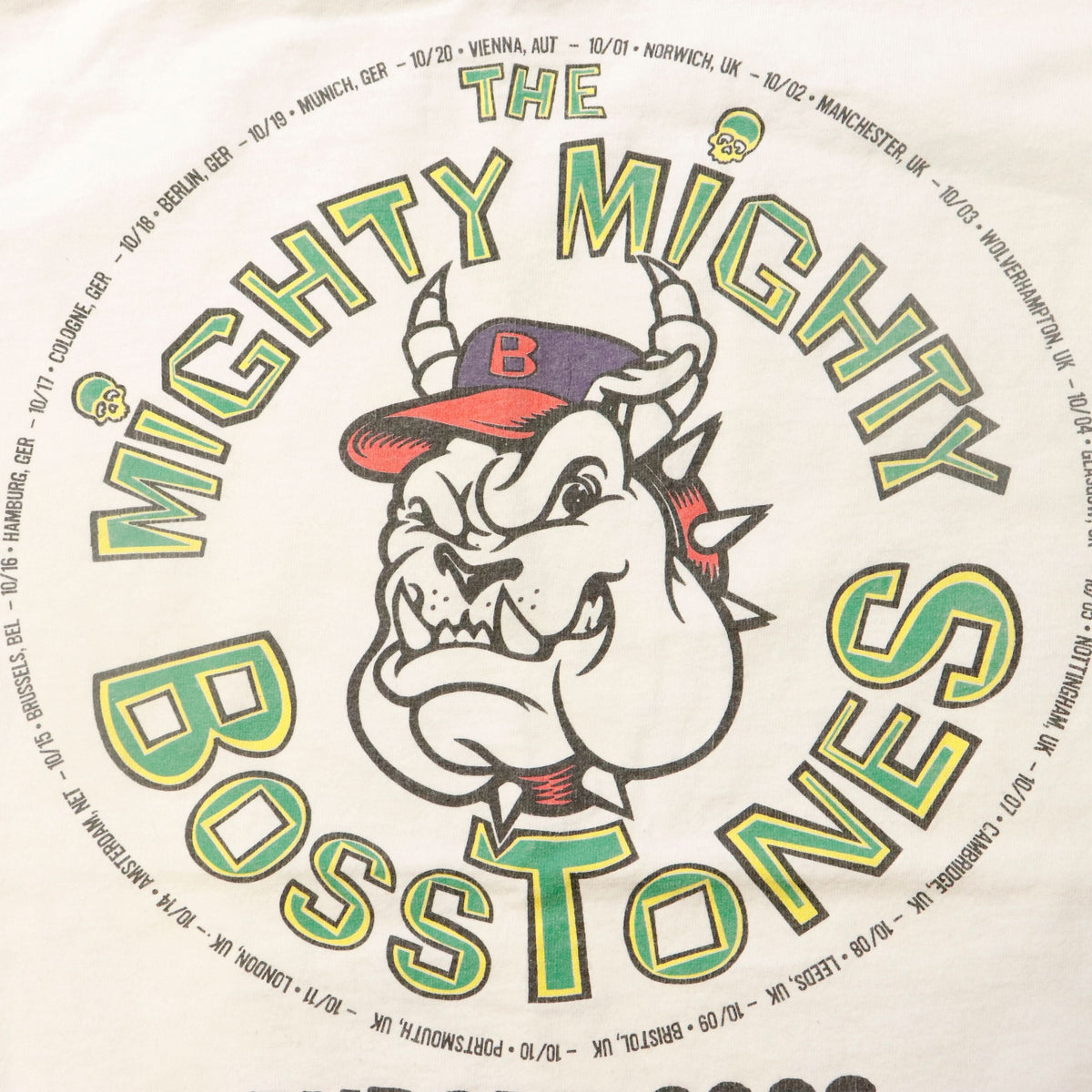 Vintage Sonar Mighty Mighty Bostones 2002 Ringer T-Shirt Size M