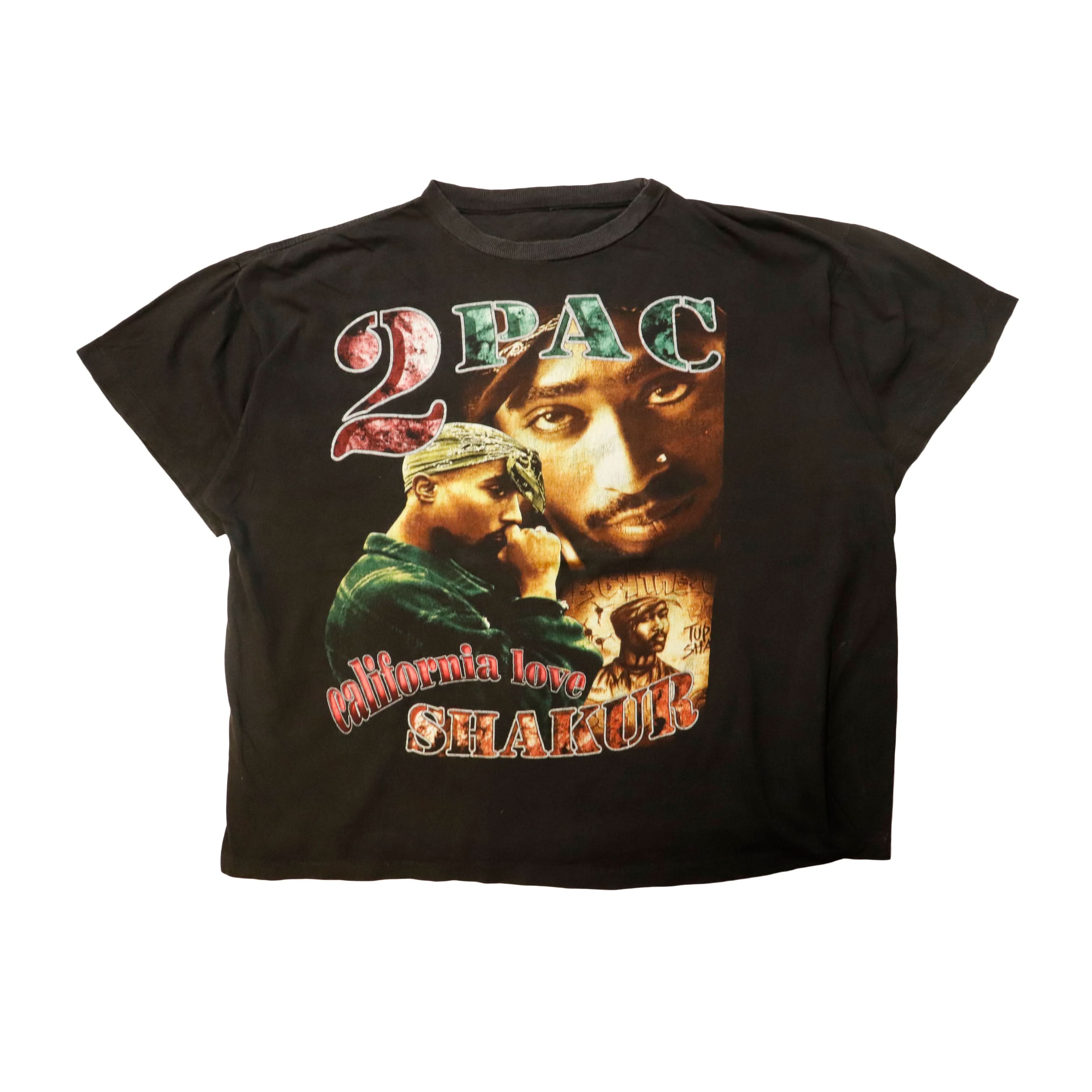 Vintage 2Pac California Love Rap Graphic T-Shirt XL