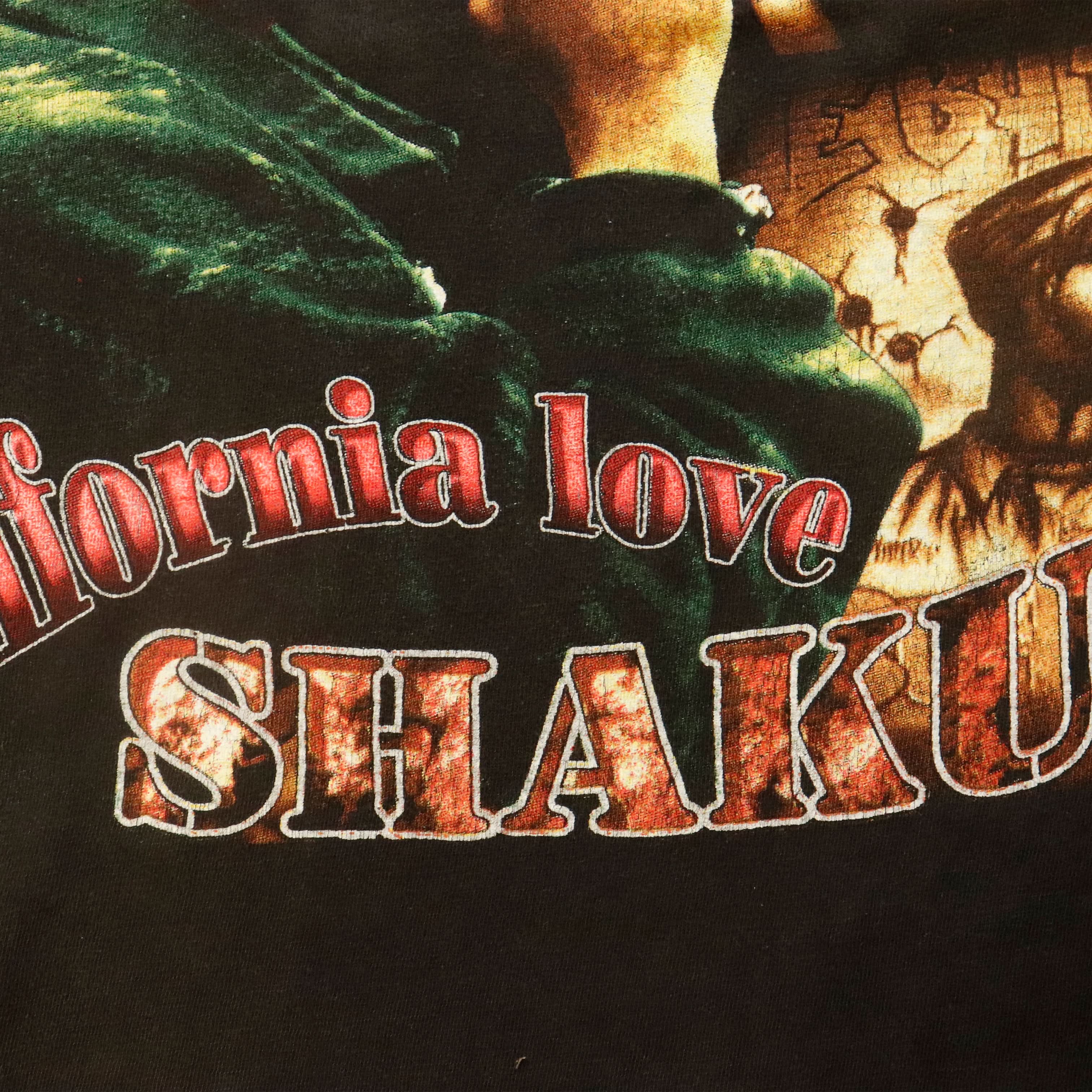 Vintage 2Pac California Love Rap Graphic T-Shirt XL
