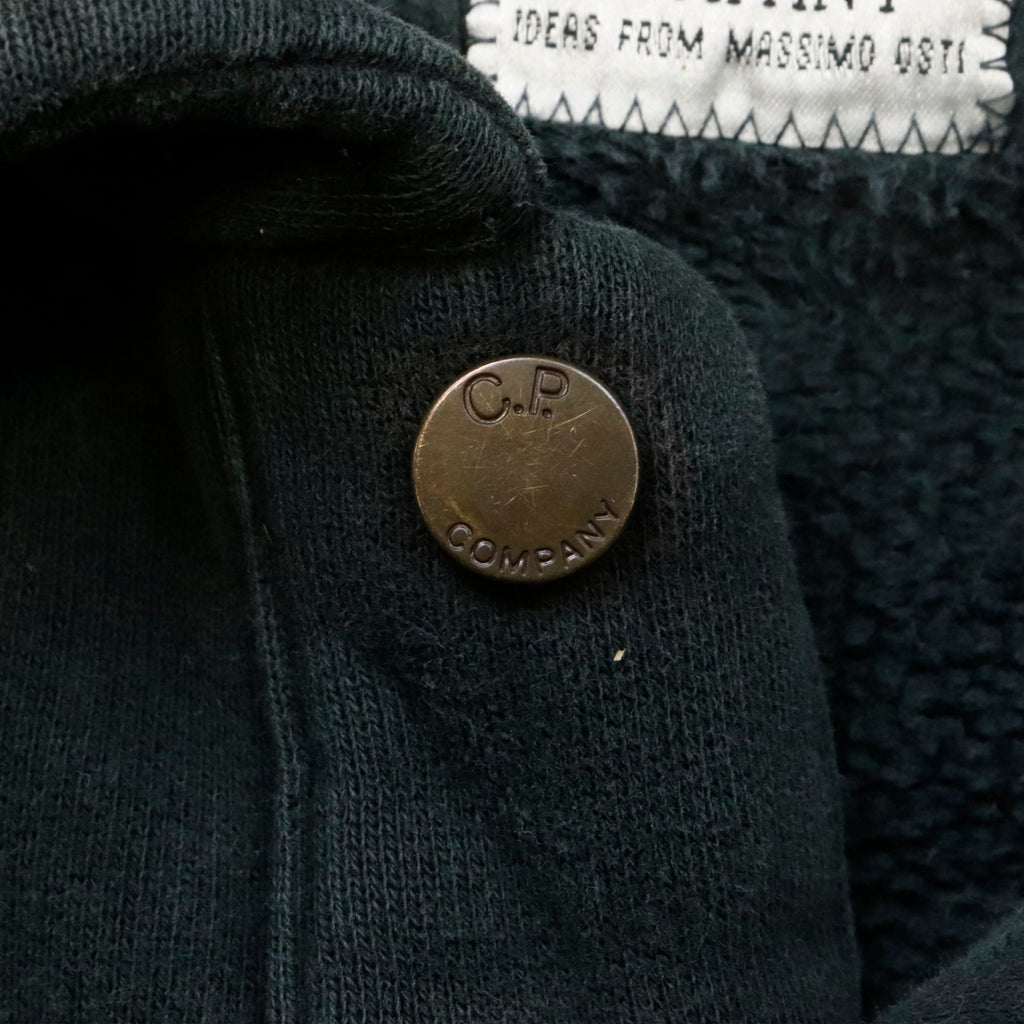 Vintage C.P. Company Button Placket Sweatshirt Size L Stone Island