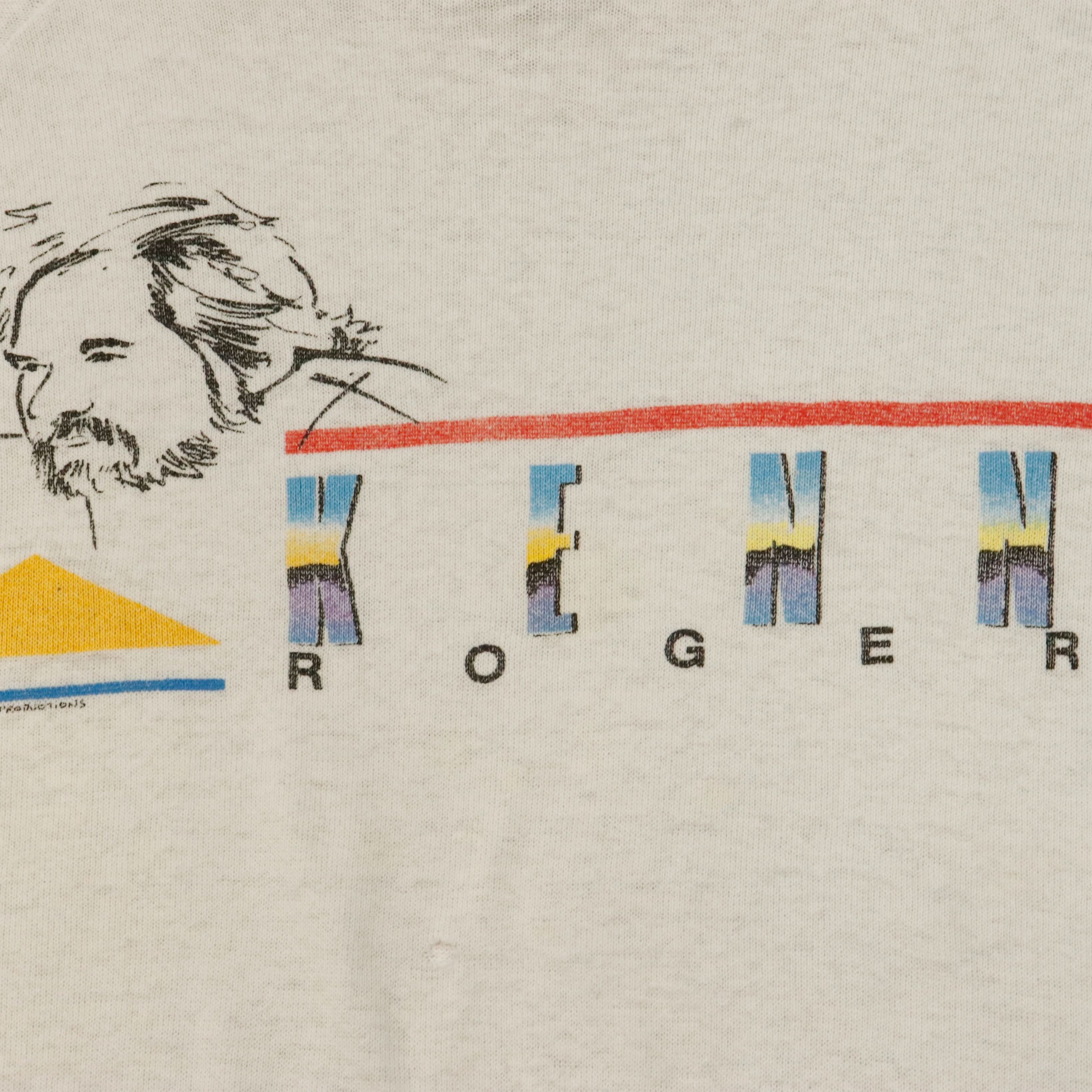 Vintage 80s Kenny Rogers Graphic Sweatshirt Size XL