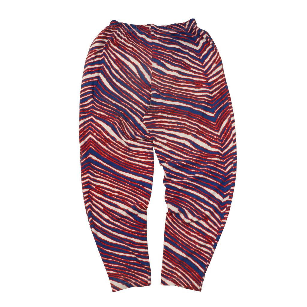 Vintage Zubaz Buffalo Bills Zebra Print Pants Size L