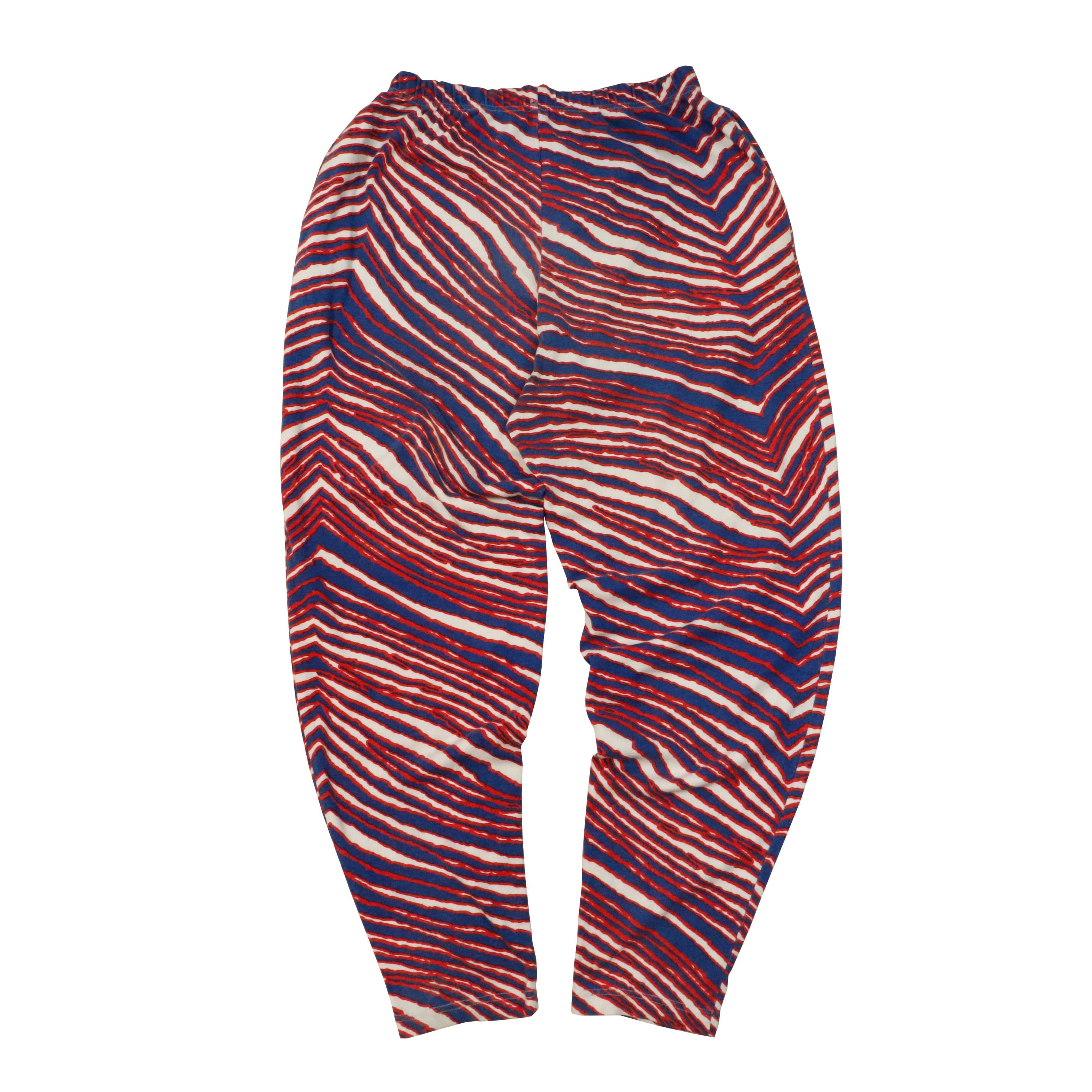 Vintage Zubaz Buffalo Bills Zebra Print Pants Size L