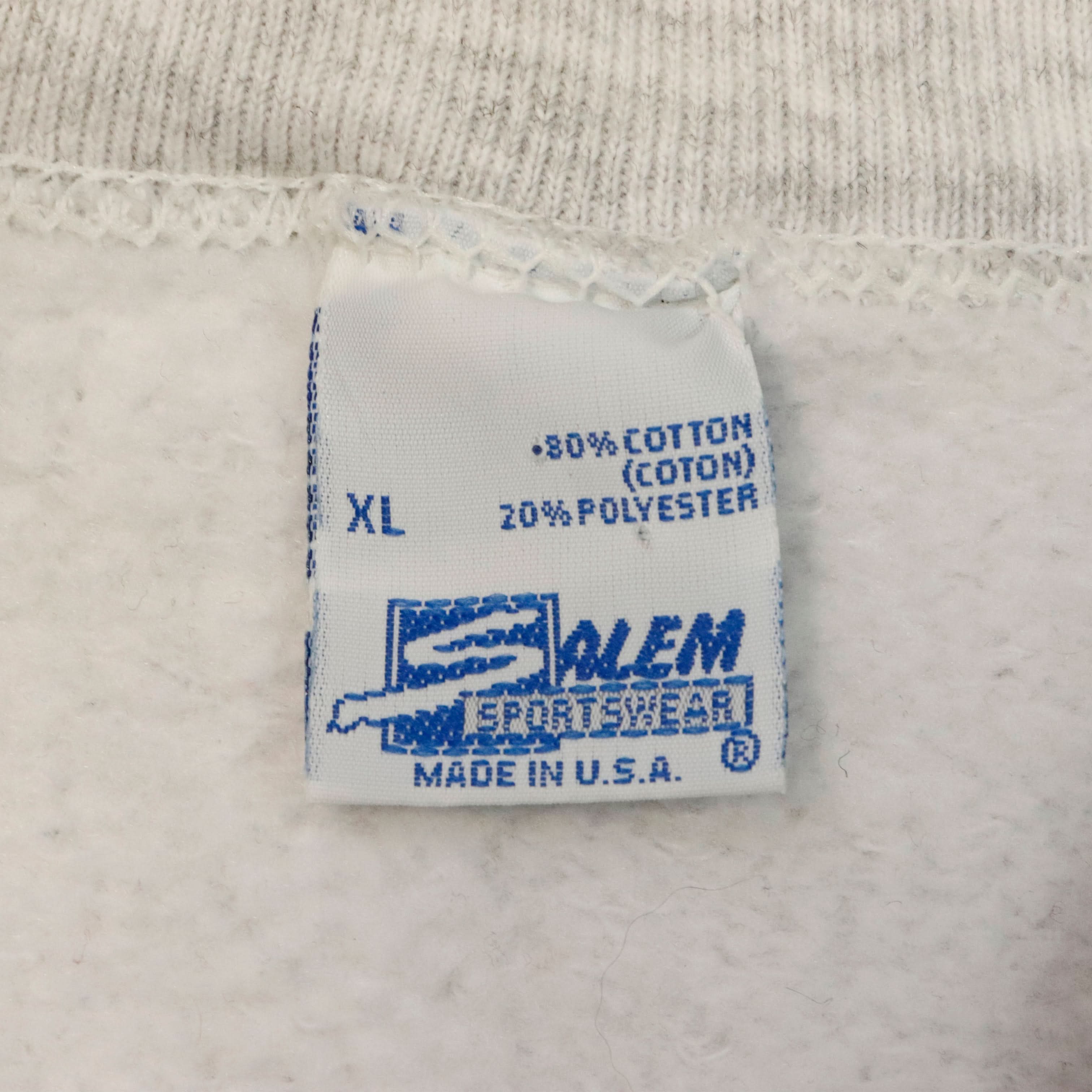 Vintage 1994 Salem Sportswear Miami Dolphins Graphic Sweatshirt Size XL