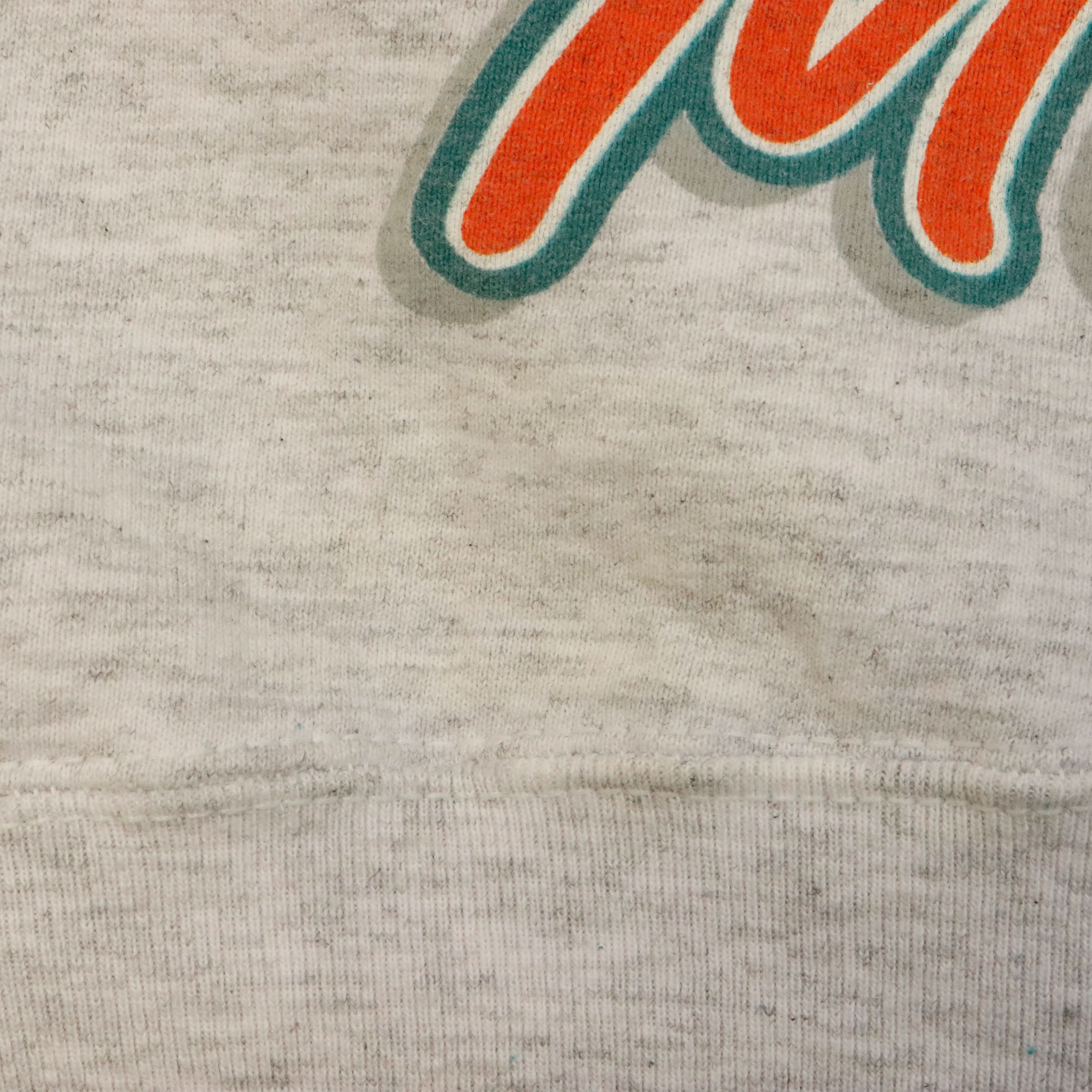 Vintage 1994 Salem Sportswear Miami Dolphins Graphic Sweatshirt Size XL