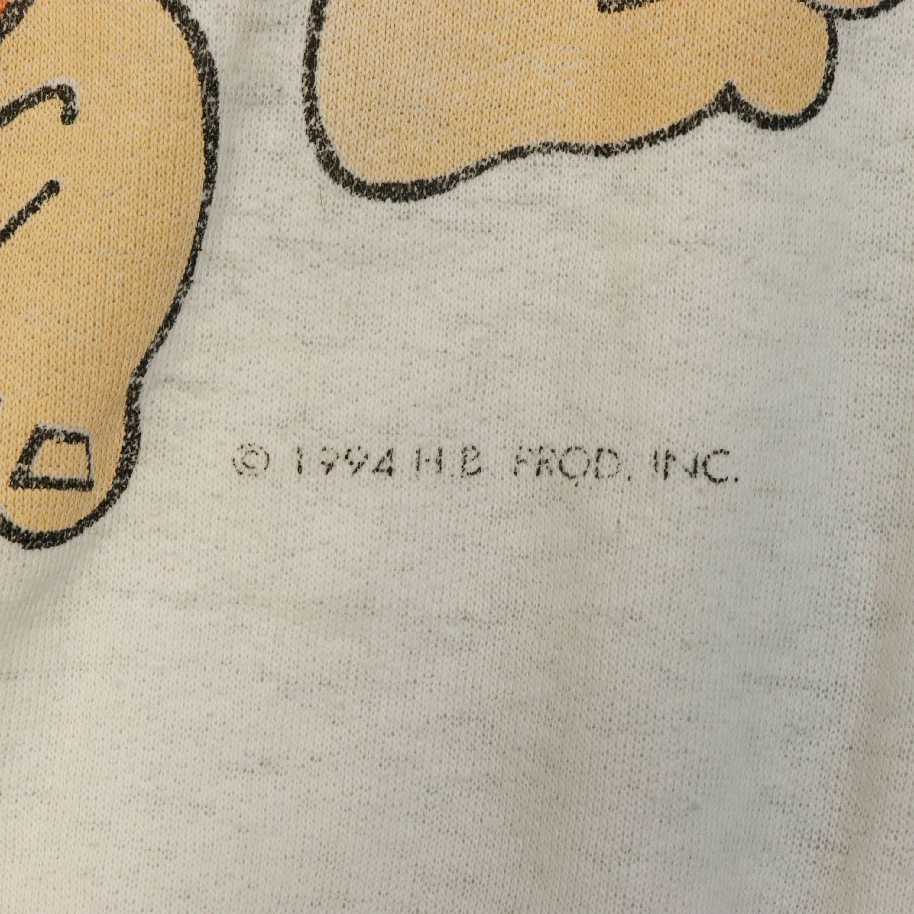 Vintage 1994 Yabba Dabba Doo! Fred Flintstone Graphic Sweatshirt Size N/A