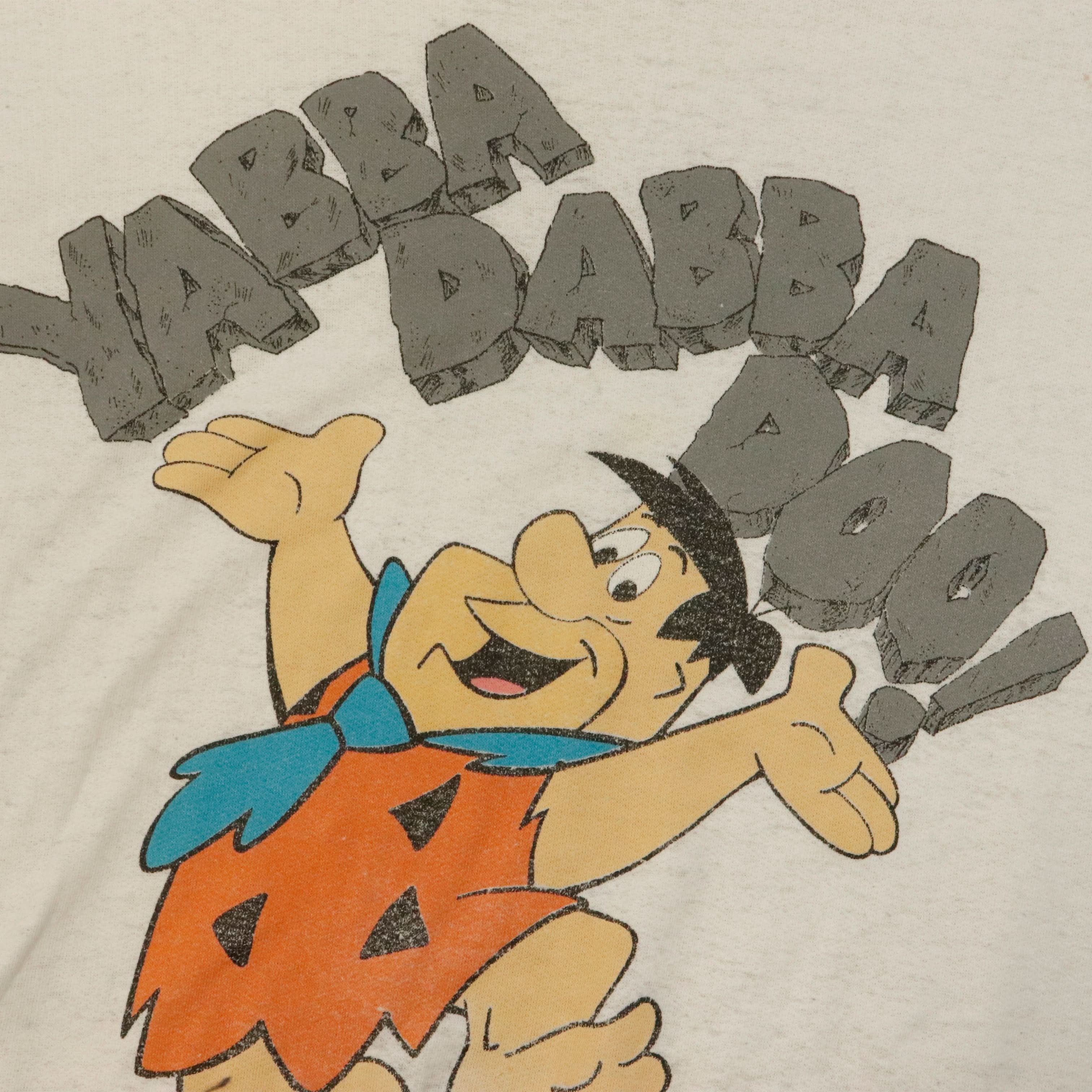 Vintage 1994 Yabba Dabba Doo! Fred Flintstone Graphic Sweatshirt Size N/A