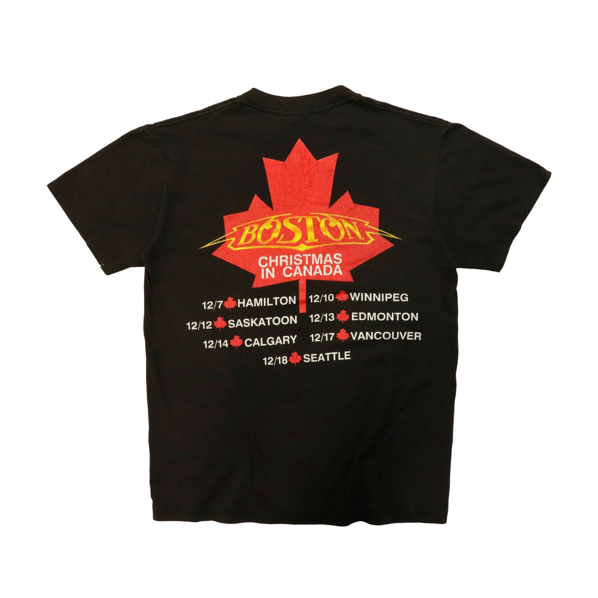 Vintage 1986 Boston Third Stage Tour Graphic T-Shirt Size M