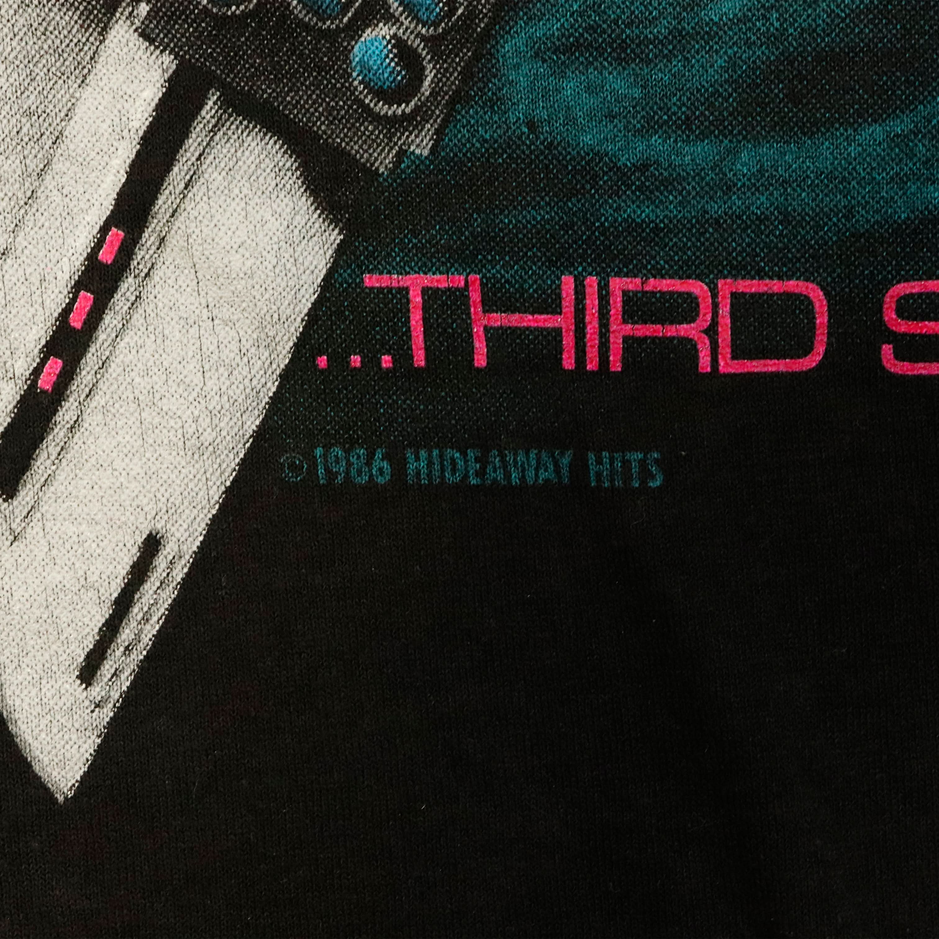 Vintage 1986 Boston Third Stage Tour Graphic T-Shirt Size M