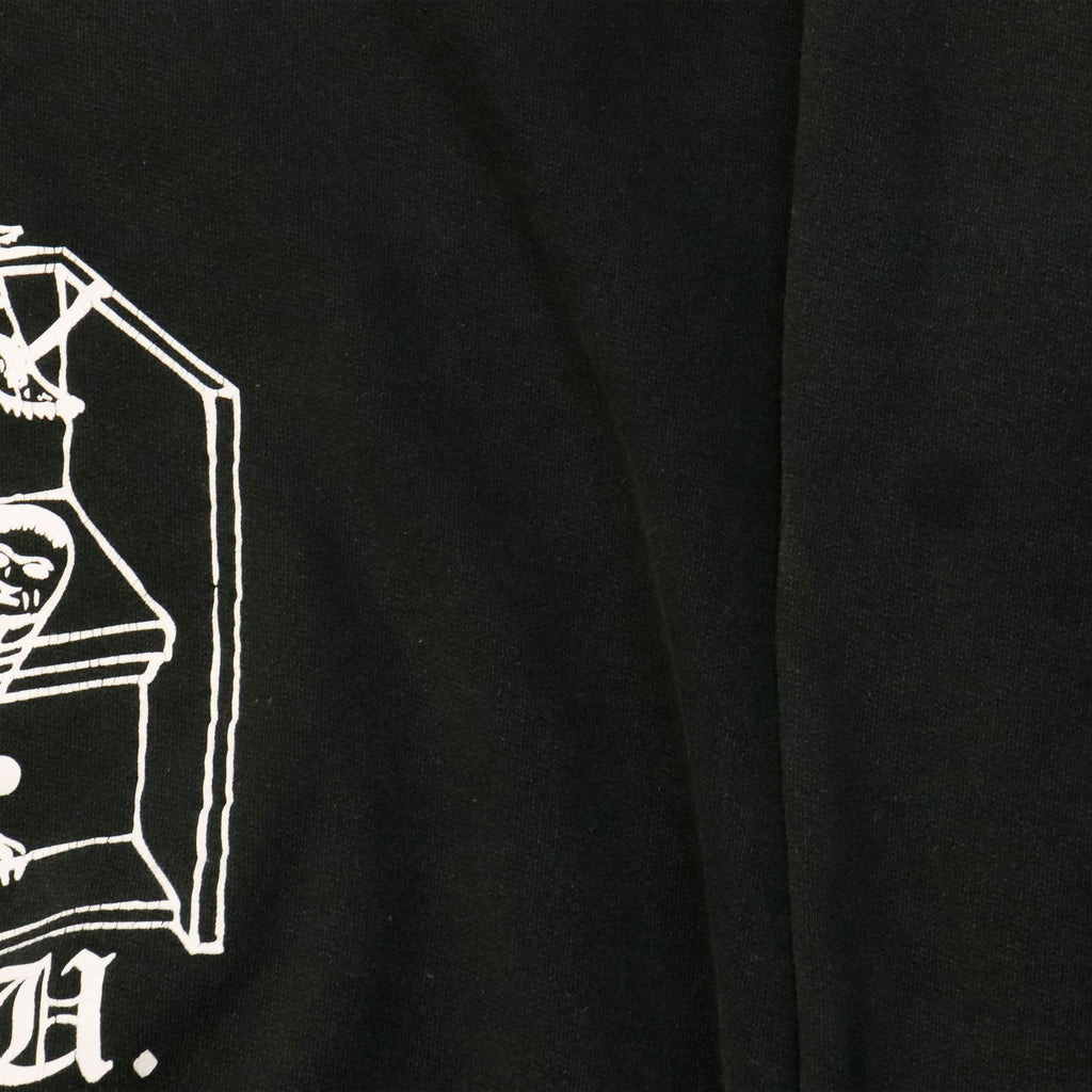 Vintage Skull Skates Ba Ku Barrier Cult Graphic Hoodie Size L