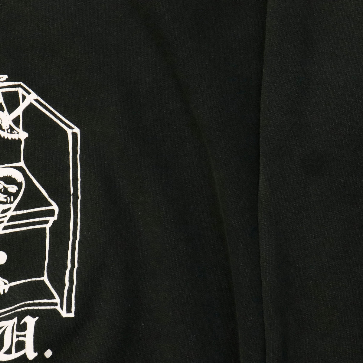 Vintage Skull Skates Ba Ku Barrier Cult Graphic Hoodie Size L
