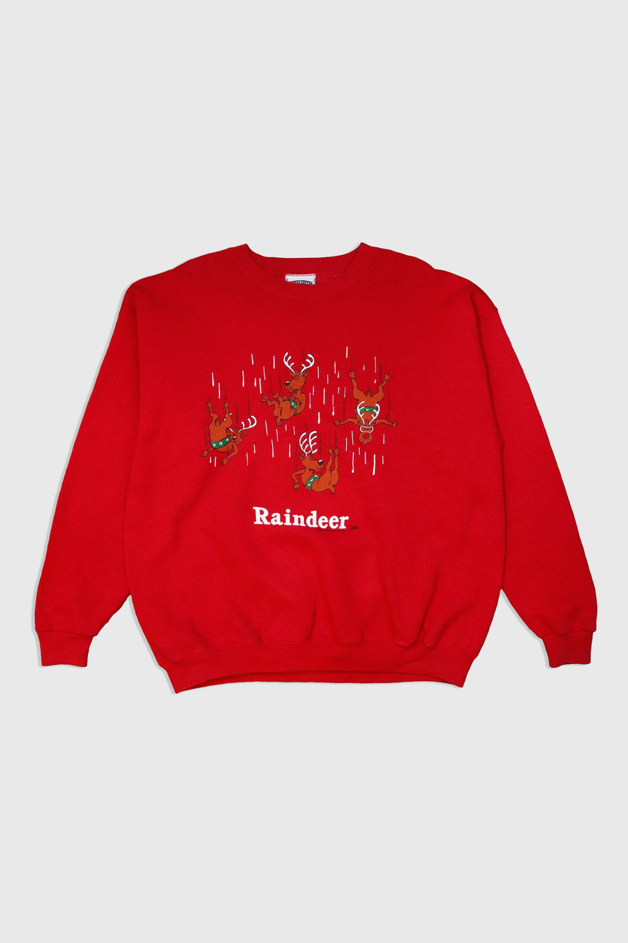 Vintage Raindeer Falling Sweatshirt