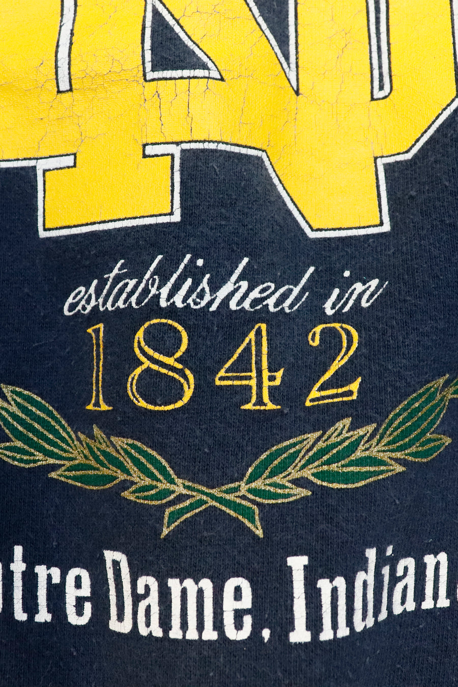 Vintage 1842 Notre Dame Fightin' Irish Sweatshirt