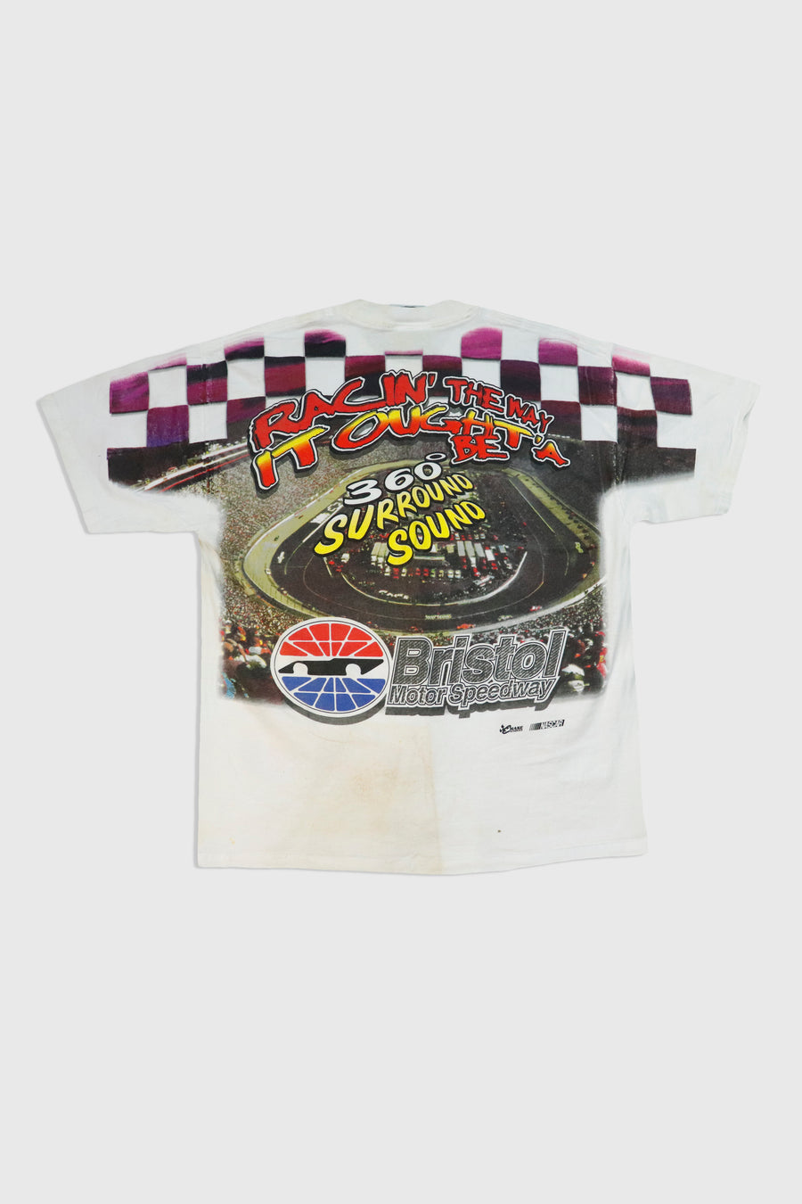 Vintage Nascar Bristol Speedway T Shirt