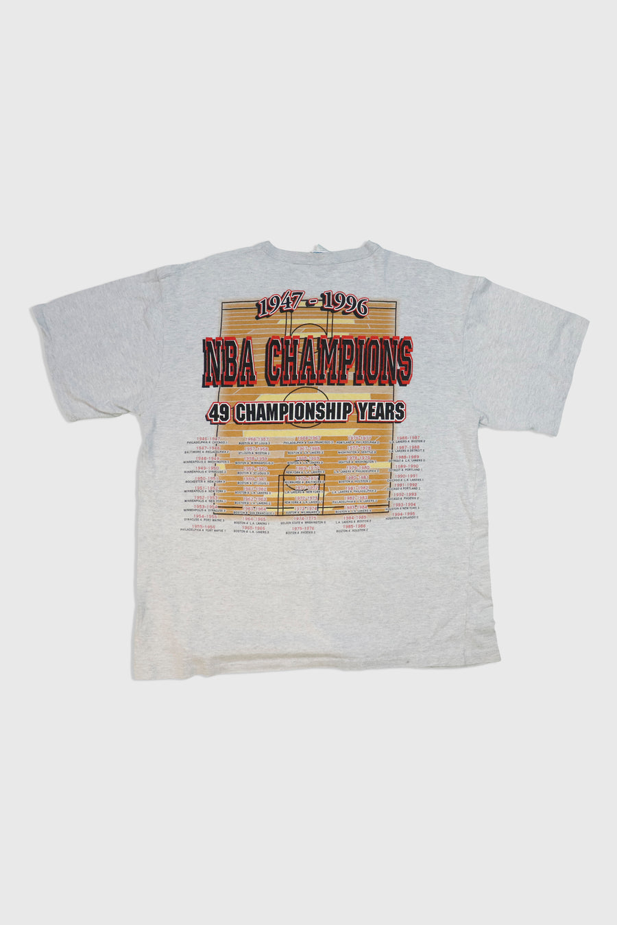 Vintage 1996 NBA Chicago Bulls Champions T Shirt