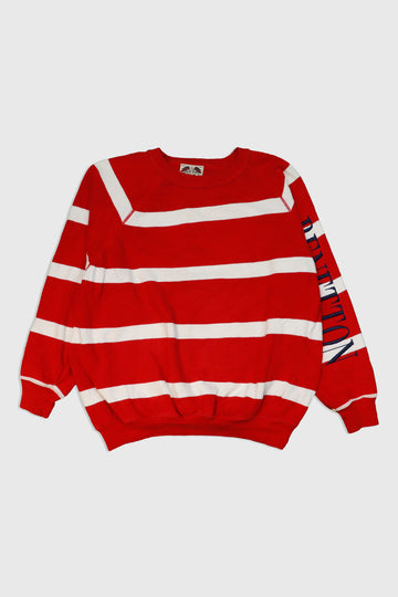 Vintage Benetton Striped Sweatshirt