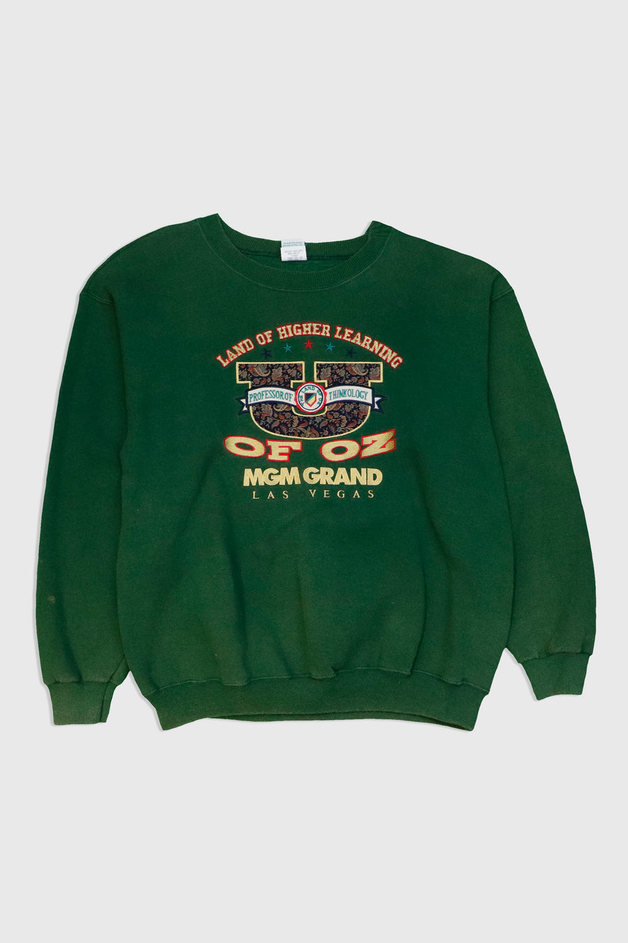 Vintage Land Of Higher Learning Land Of OZ Las Vegas Sweatshirt