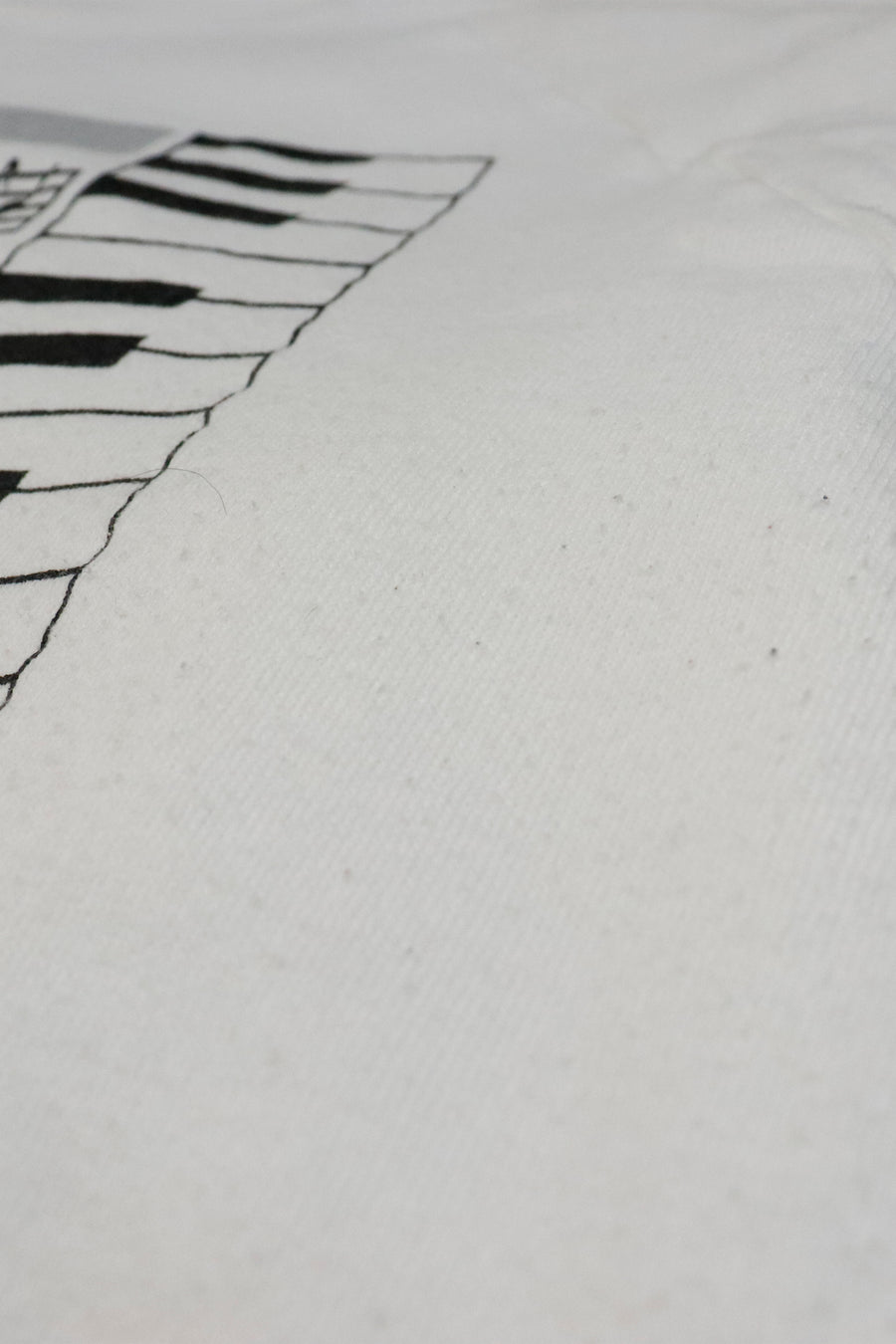 Vintage 1987 Piano Graphic Sweatshirt