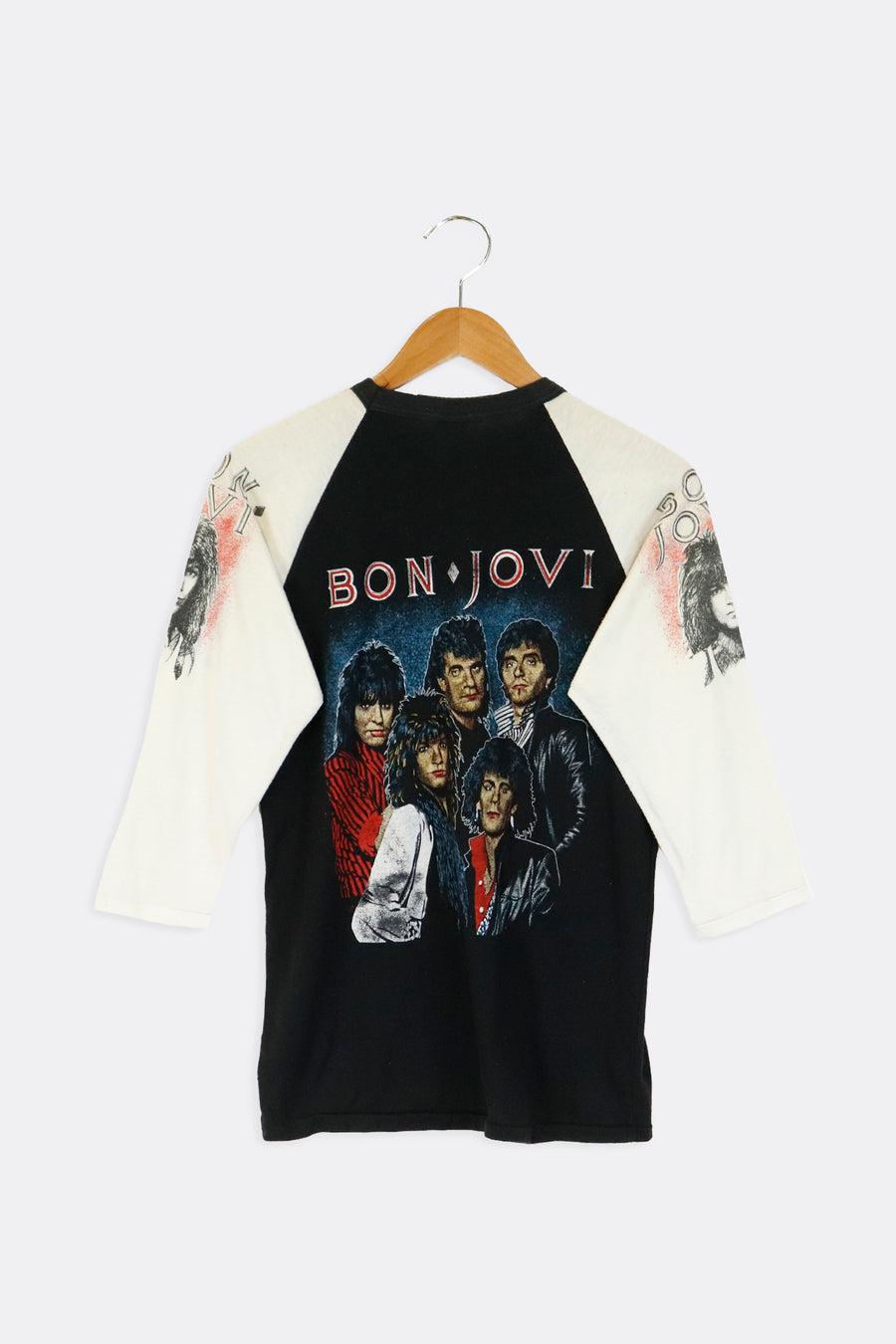 Vintage Bon Jovi Posing Graphic T Shirt Sz L