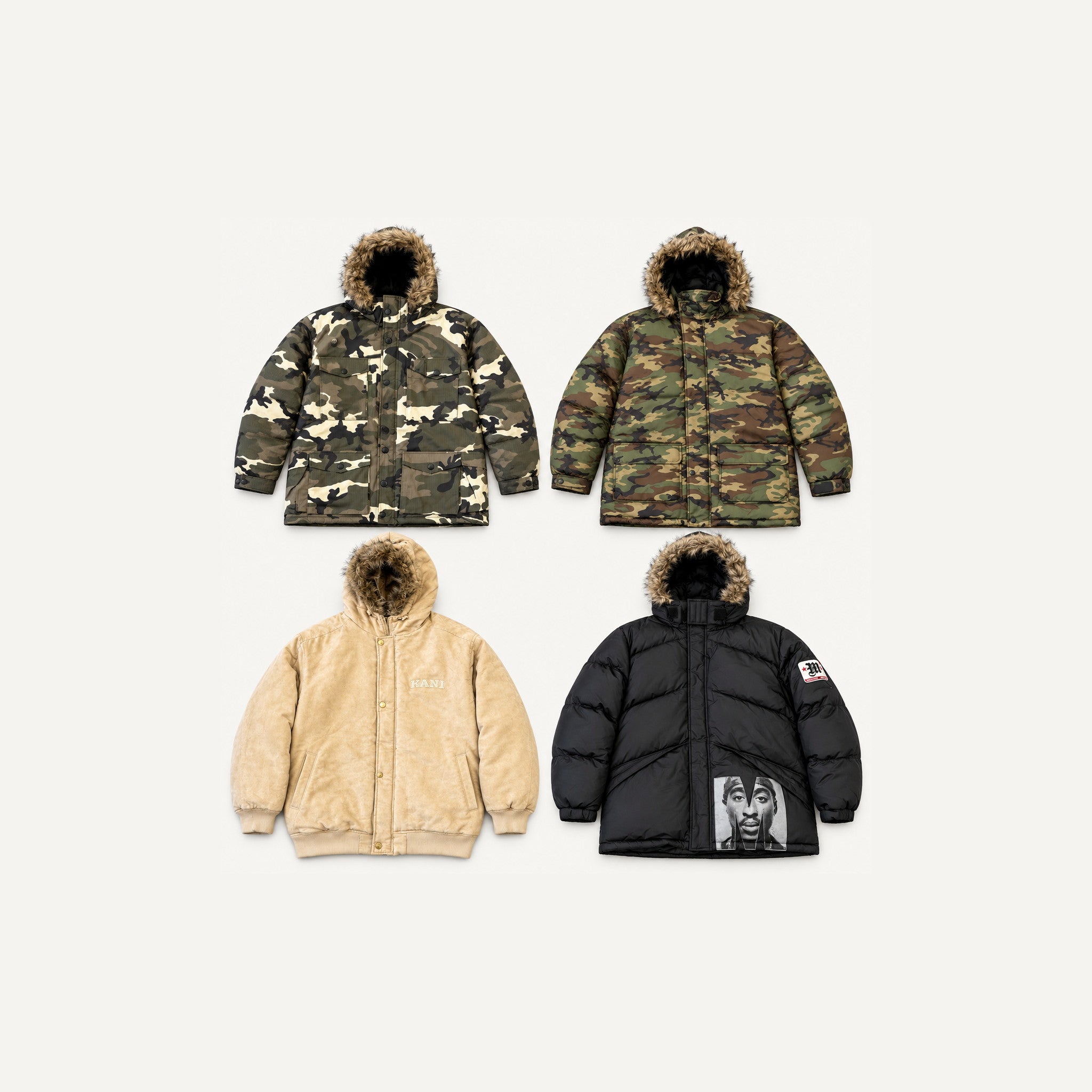Deadstock Y2K mens winter jacket mystery box, never worn with original tags
