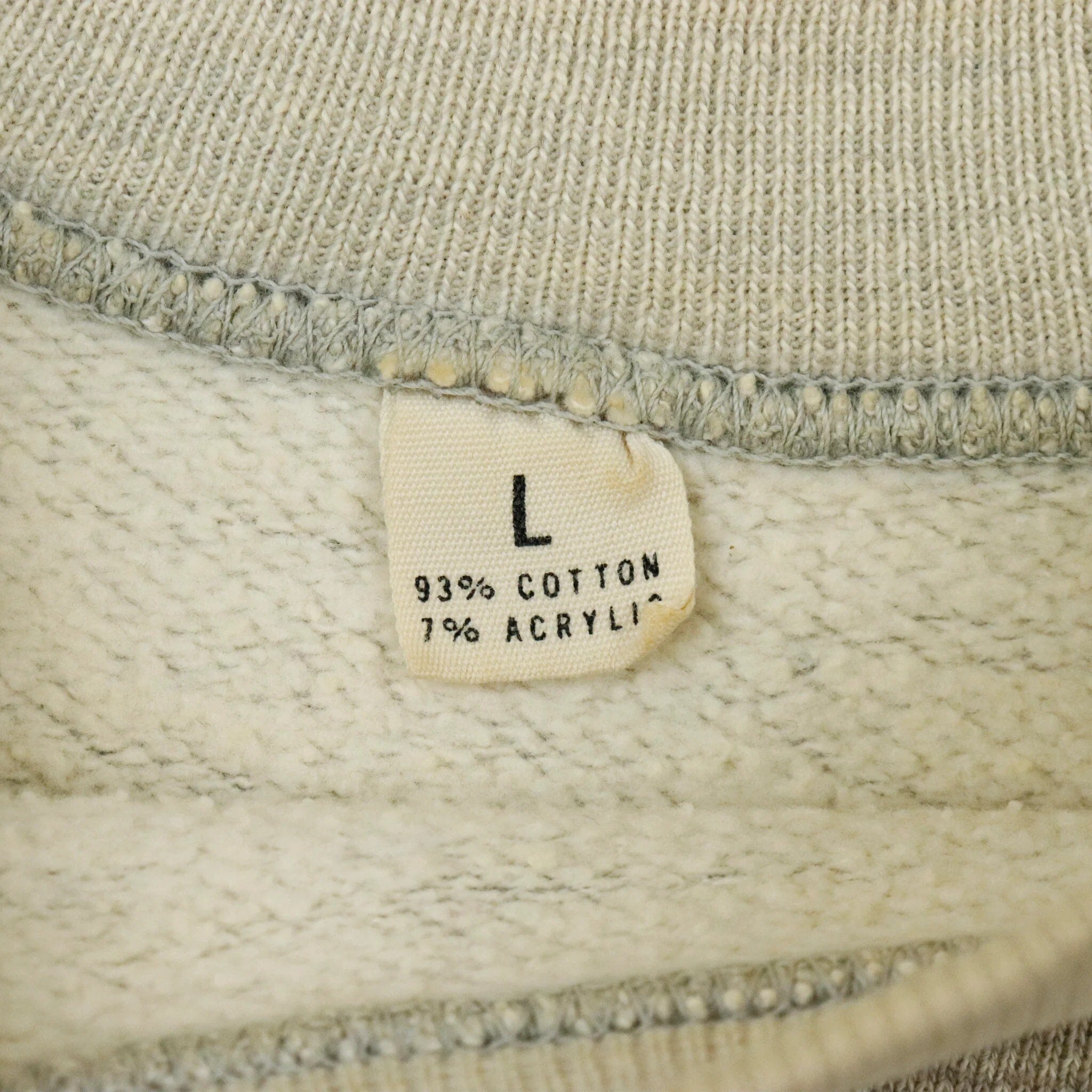 Vintage 50s Gray Crewneck two tone sweatshirt Size L Other 