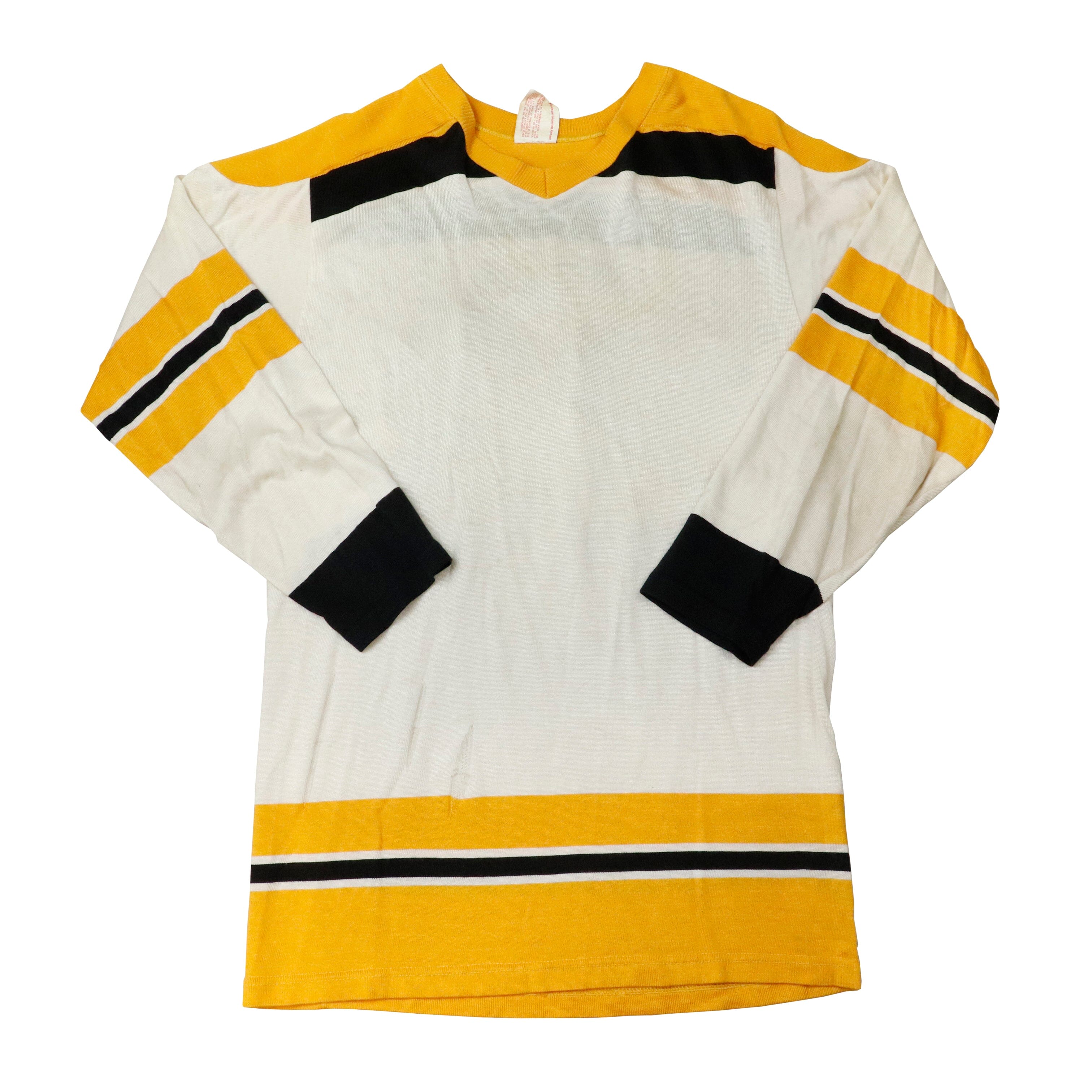 Vintage 60s Dureen Shae 23 Hockey Yellow Black Jersey Size N/A Other 