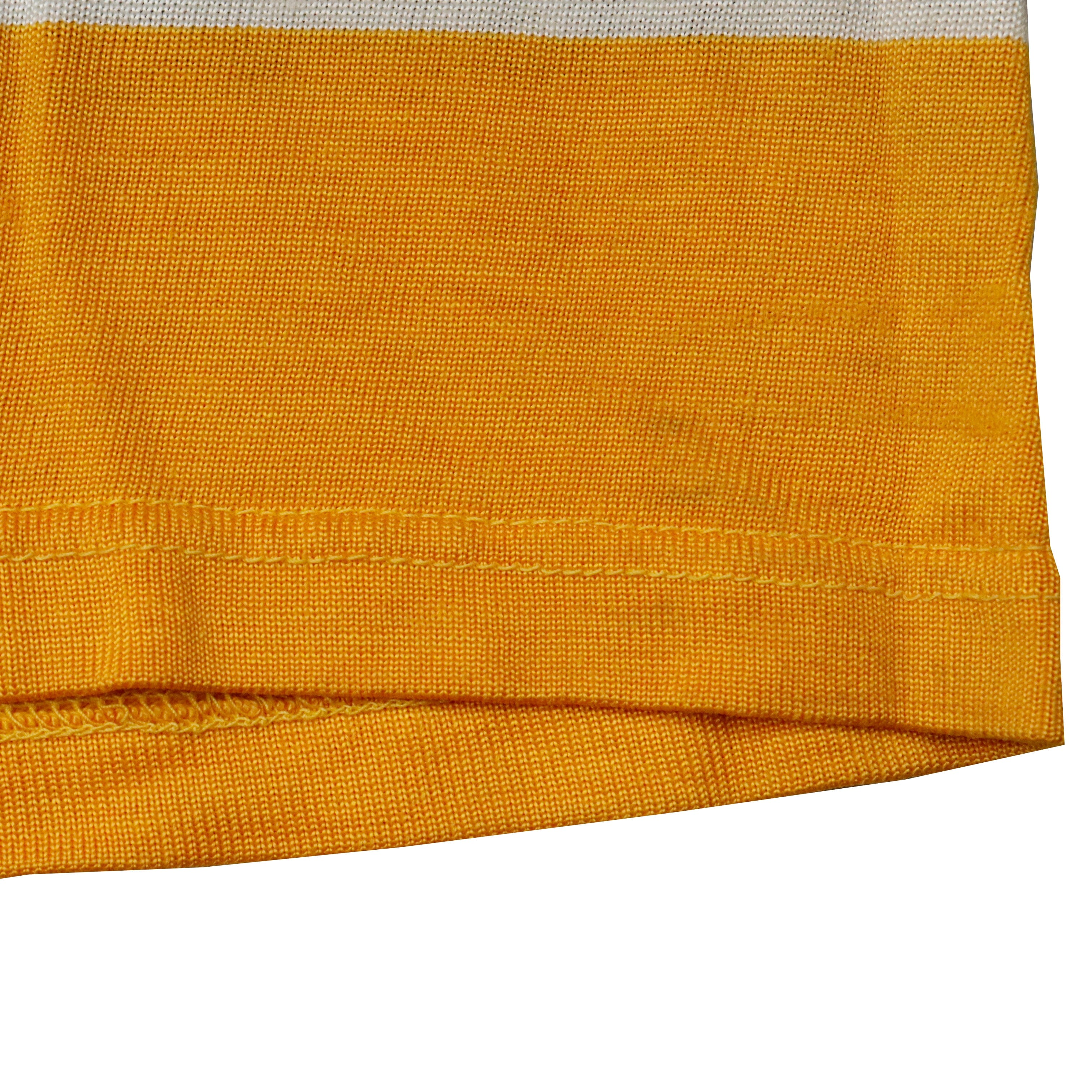 Vintage 60s Dureen Shae 23 Hockey Yellow Black Jersey Size N/A Other 