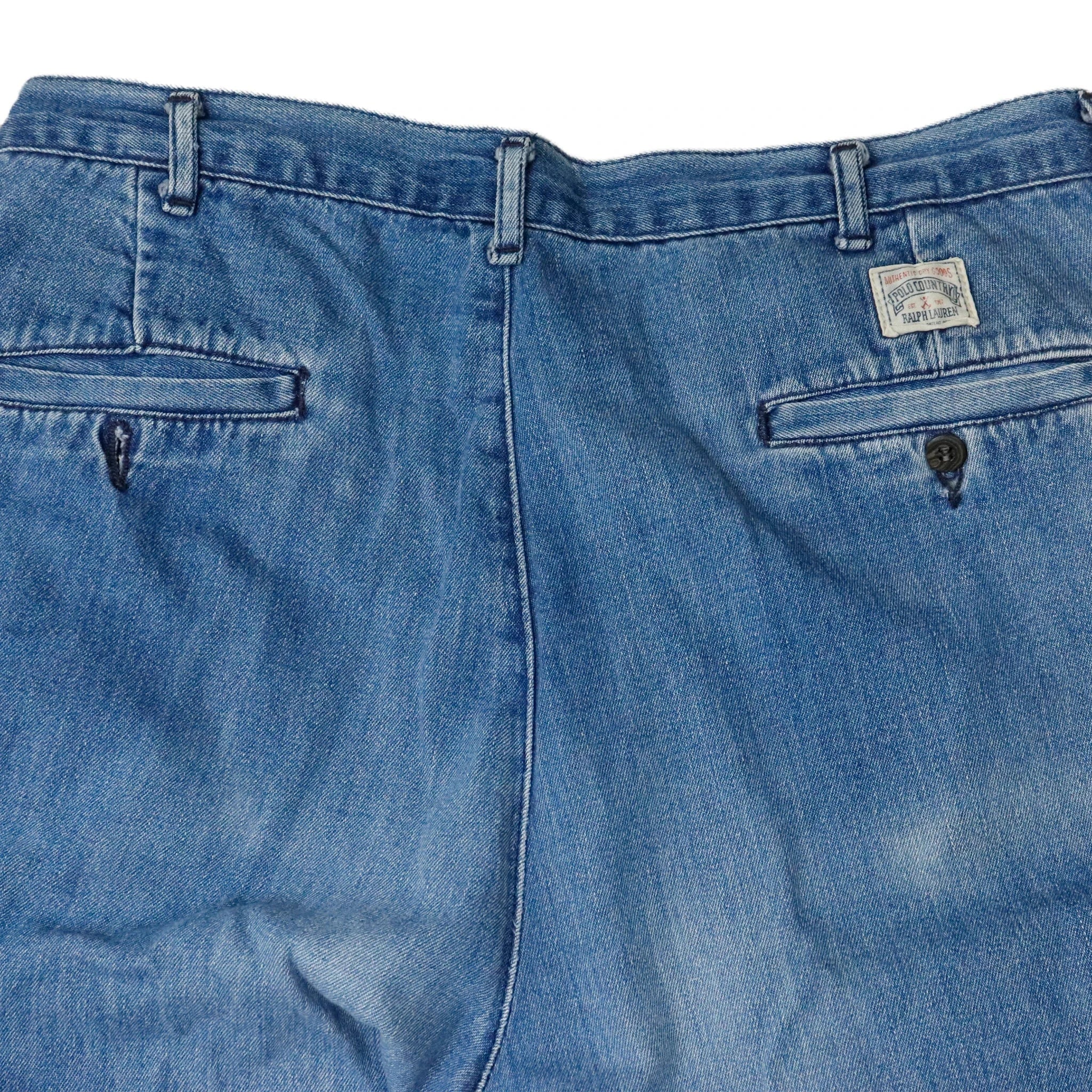 Vintage 80s Polo Country Ralph Lauren Denim Jeans Size 38 Polo Ralph Lauren 