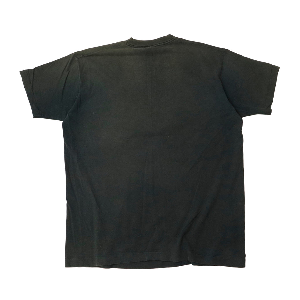 Vintage 90s Pablo Abstract Face Graphic Computer Program T-Shirt Size XL Fruit of the Loom 