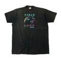 Vintage 90s Pablo Abstract Face Graphic Computer Program T-Shirt Size XL Fruit of the Loom 