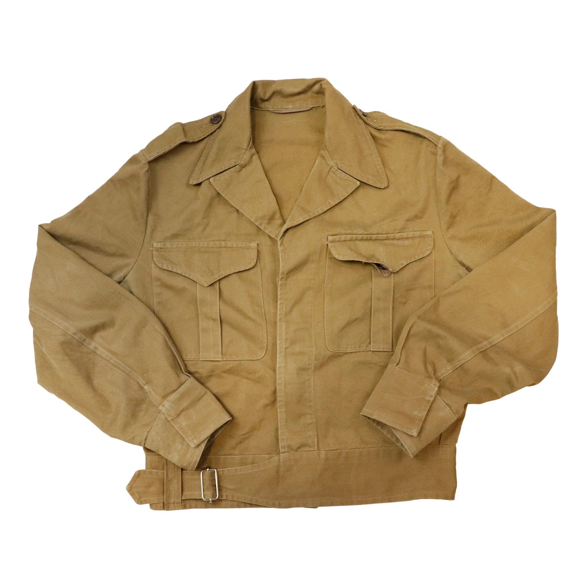 Vintage Army Officers Ike style canvas jacket 40s WWll Other 