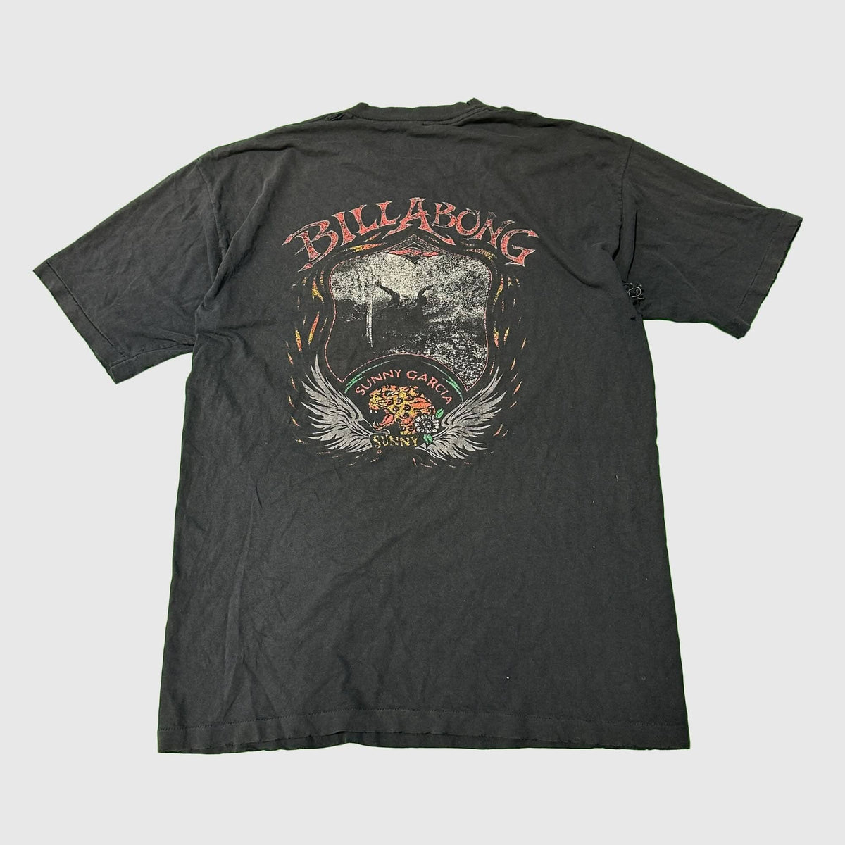 Vintage Billabong Sunny Garcia Graphic T-Shirt Size Large FAIF.CA 