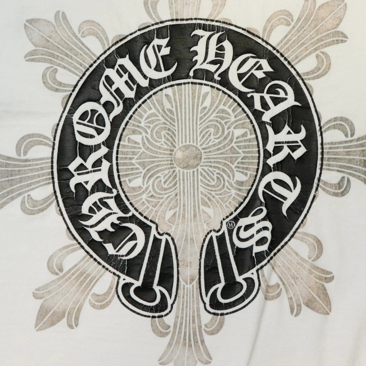 Vintage Chrome Hearts White T-Shirt Size M Chrome Hearts 