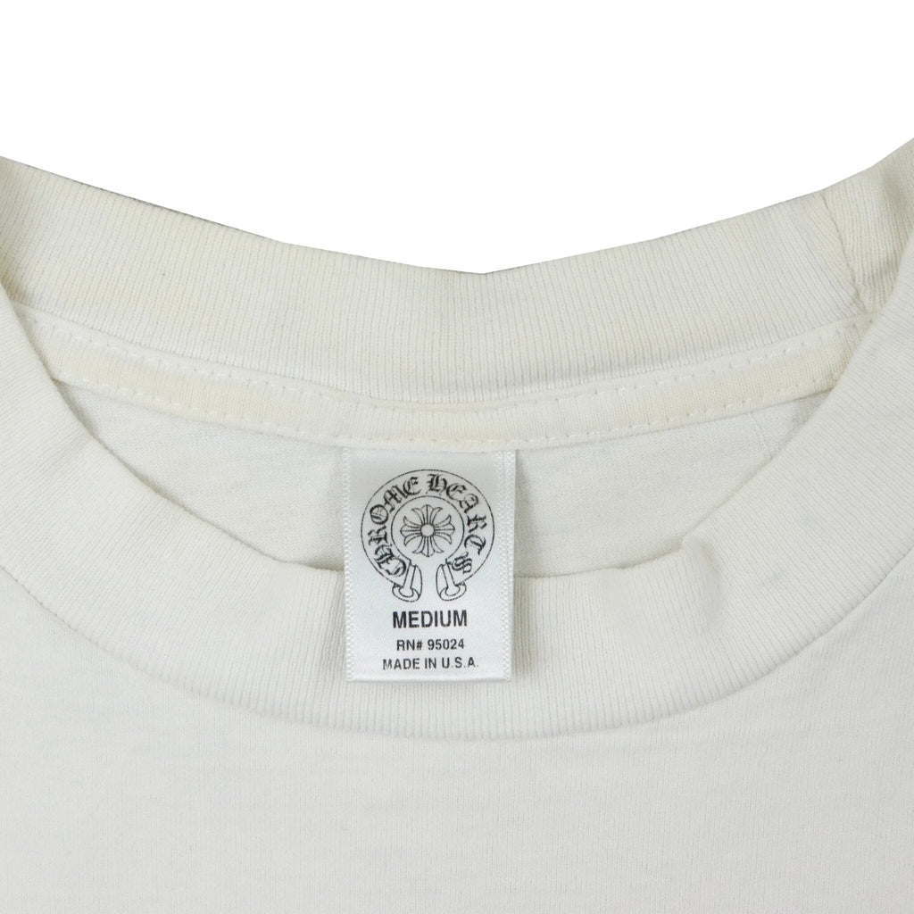 Vintage Chrome Hearts White T-Shirt Size M Chrome Hearts 
