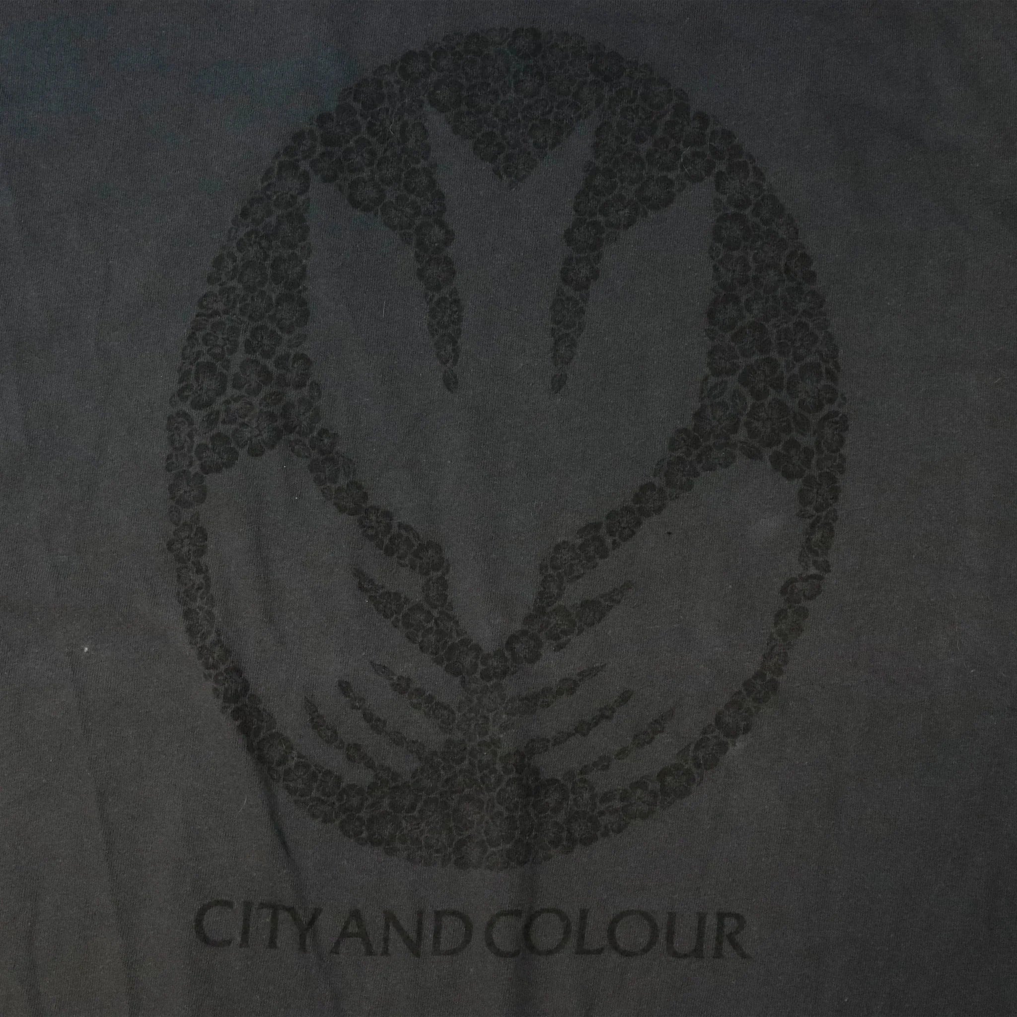 Vintage City And Colour Dark Grey T-Shirt Size XL Mo 