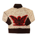 Vintage Eagle Cowichan Brown Red Knit Sweater Other 