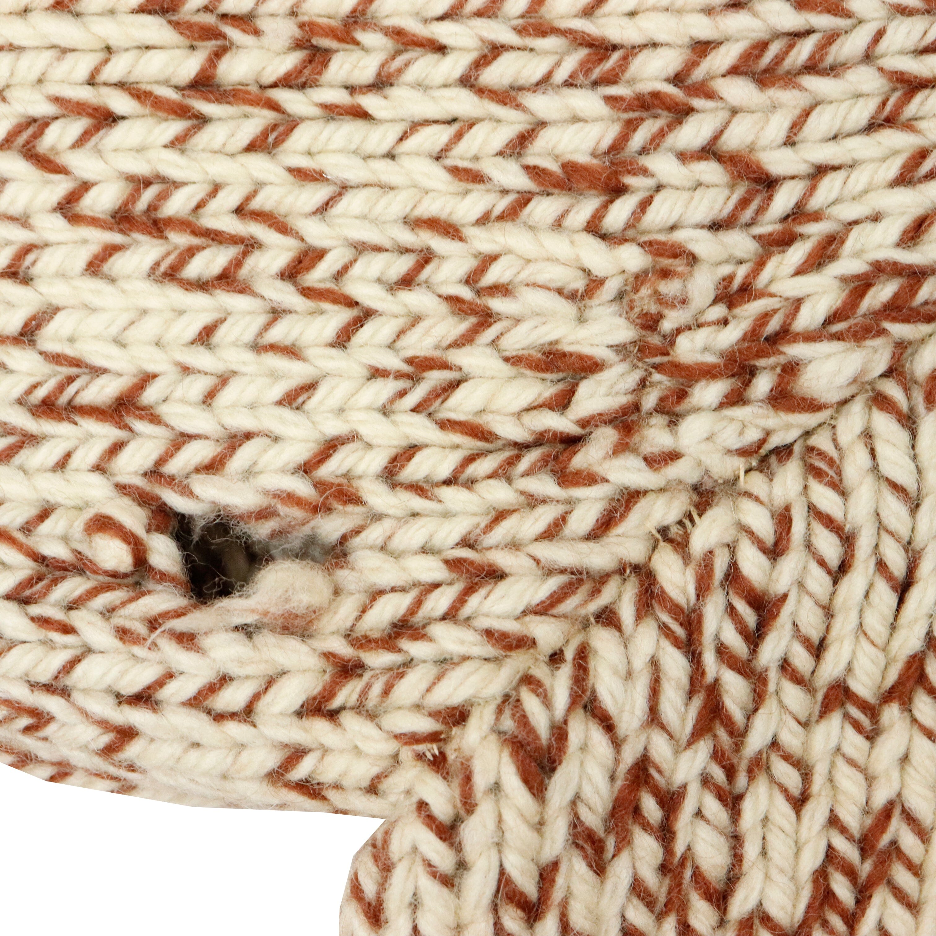 Vintage Eagle Cowichan Brown Red Knit Sweater Other 