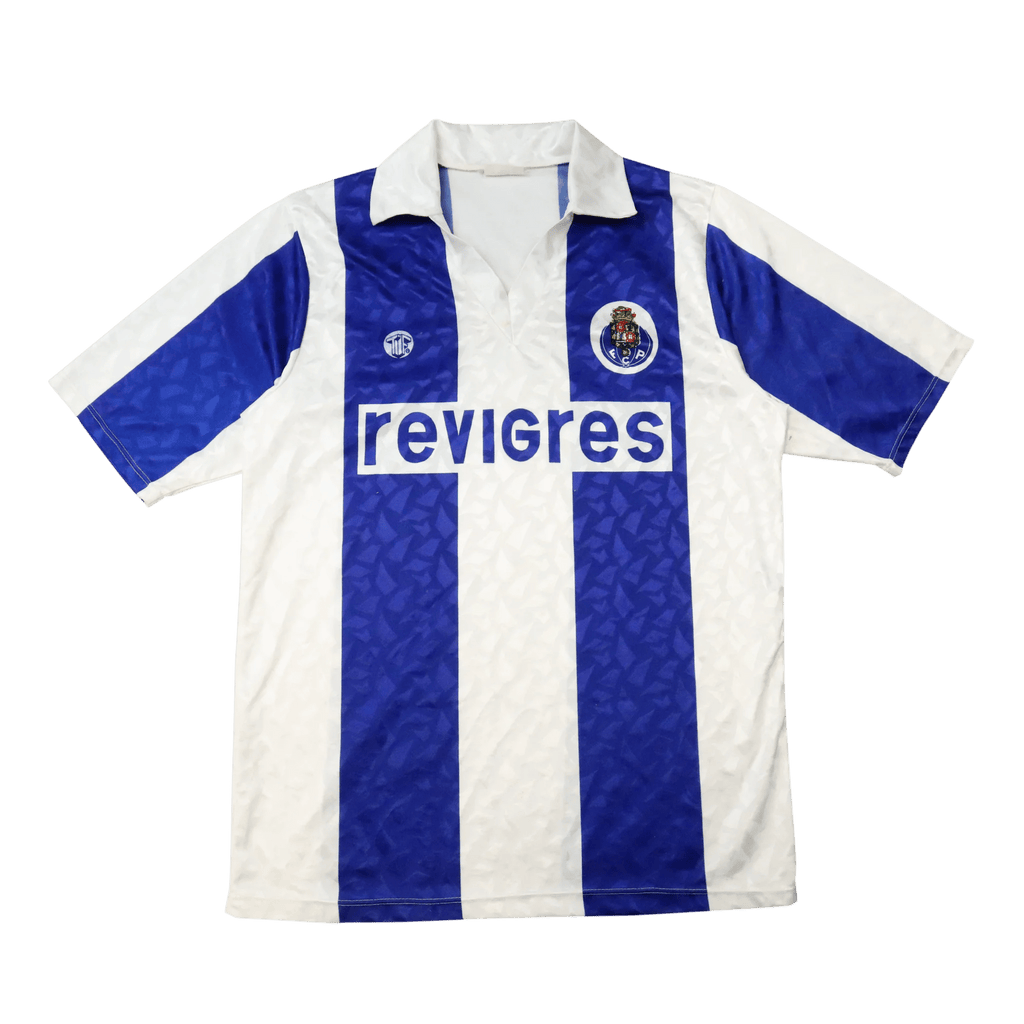 Vintage Football Soccer Revigres Blue/White Jersey Other 