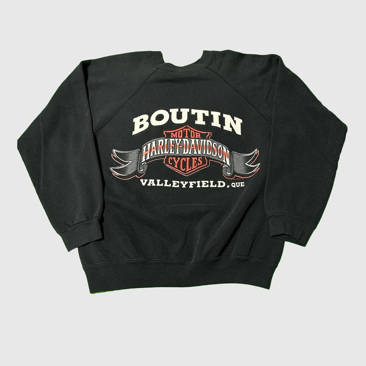 Vintage Harley-Davidson Running with the Pack Wolf Graphic Sweatshirt Size L FAIF.CA 