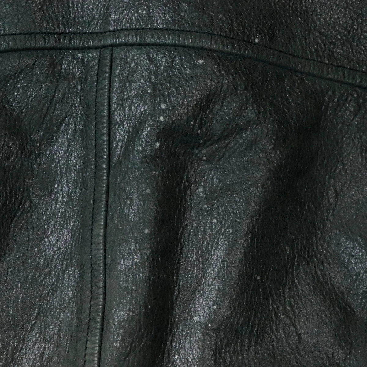 Vintage Jonh Varvatos Leather Black Jacket Size M John Varvatos 