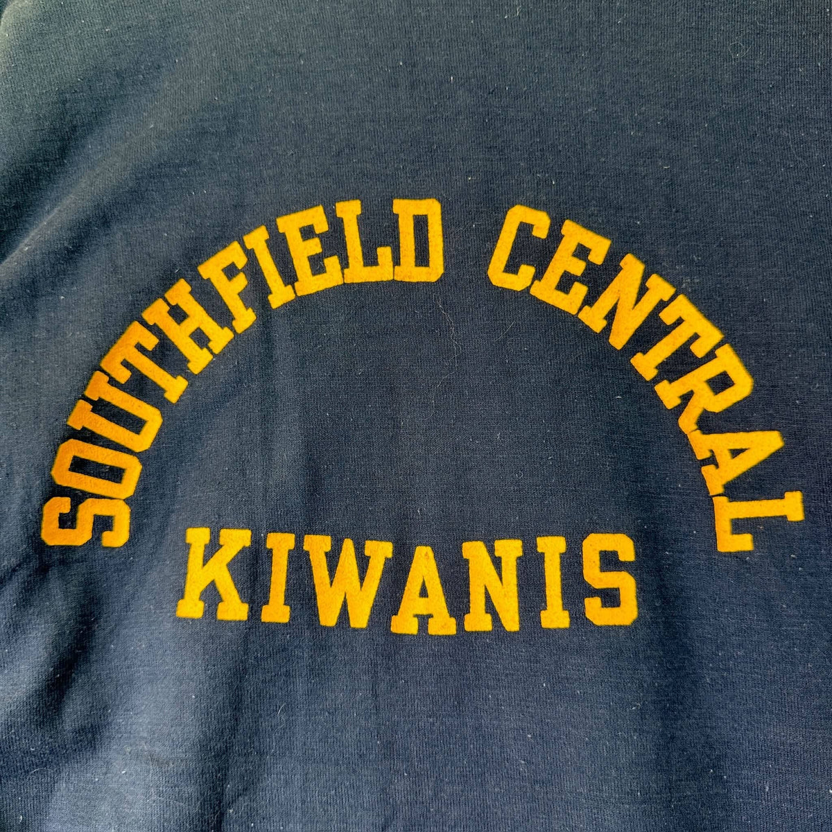 Vintage Kiwanis International Velva Sheen Football T Shirt 70s - M T-Shirt OTHER 
